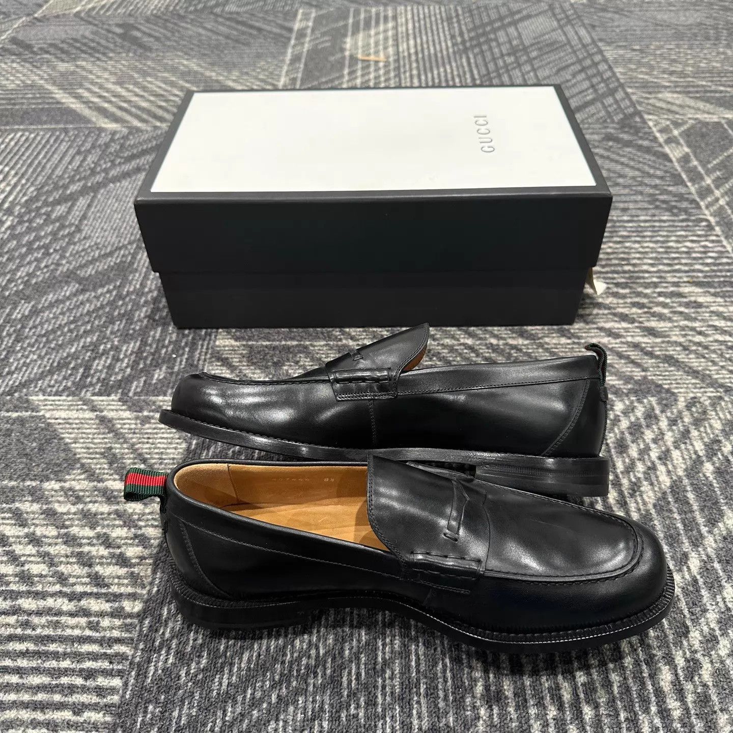 Gucci Gucci Leather Loafer 42.5 New Unused Size US 9.5 / EU 42-43 - 5 Thumbnail