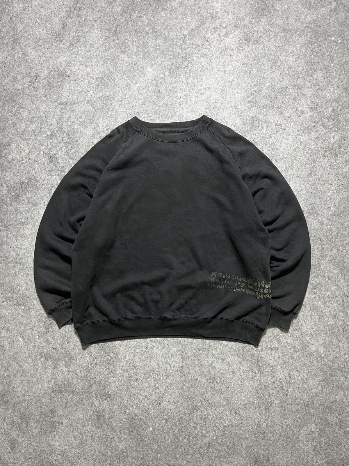 Number (N)ine Number Nine X Brth:Breath Passive MoralsColapse Sweatershirt Size US XL / EU 56 / 4 - 1 Thumbnail