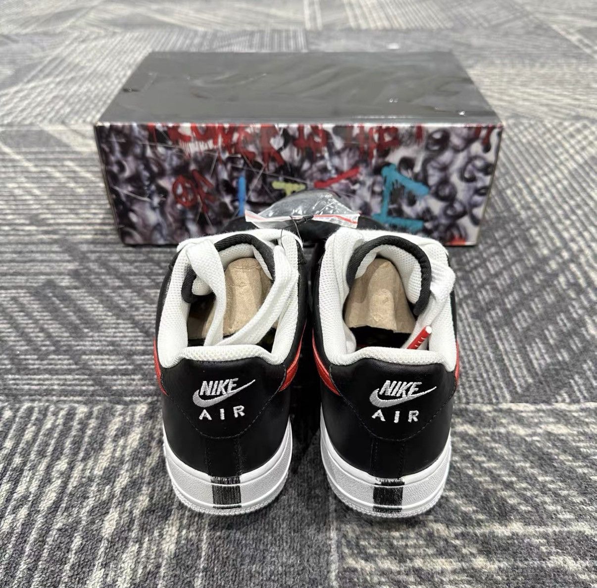 peaceminusone Peaceminusone x Nike Air Force 1 PMO Limited Edition J42 Size US 6.5 / EU 39-40 - 3 Thumbnail