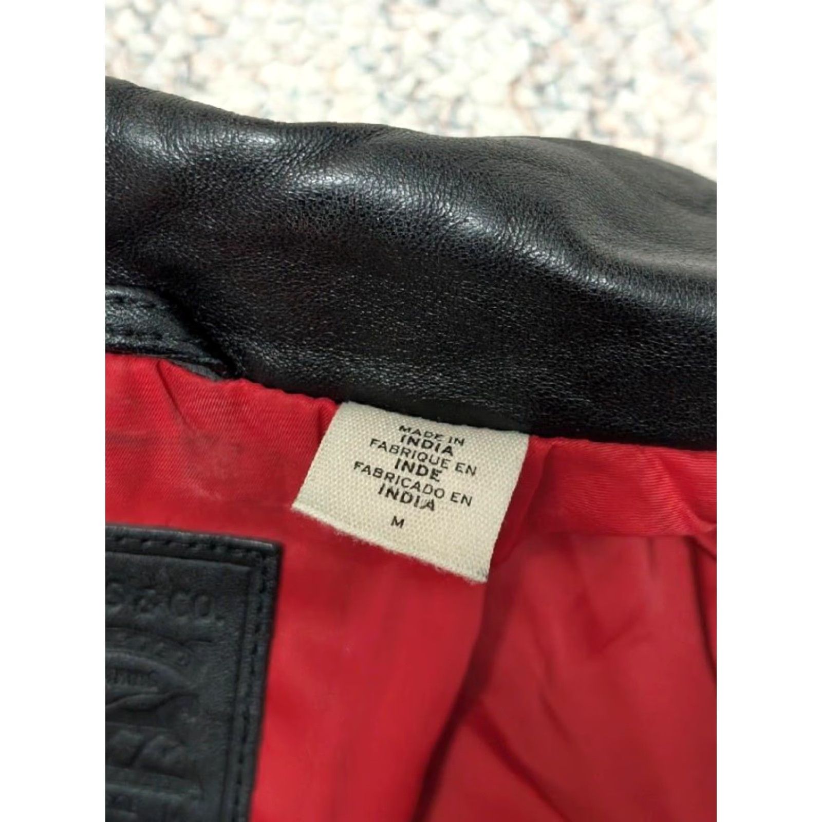VINTAGE LEVI'S Biker Jacket Women M Black Leather Sheepskin Butter-Soft