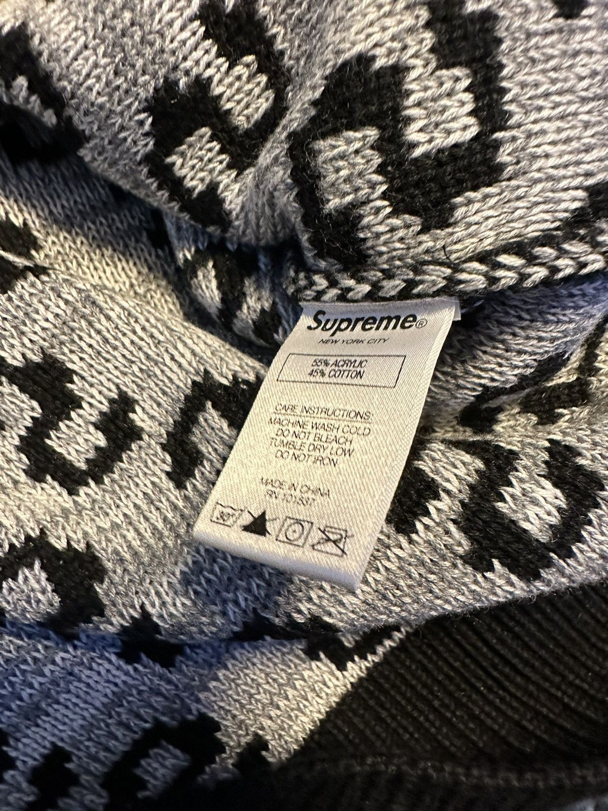 Supreme Supreme Repeat S Sweater Size US L / EU 52-54 / 3 - 4 Thumbnail