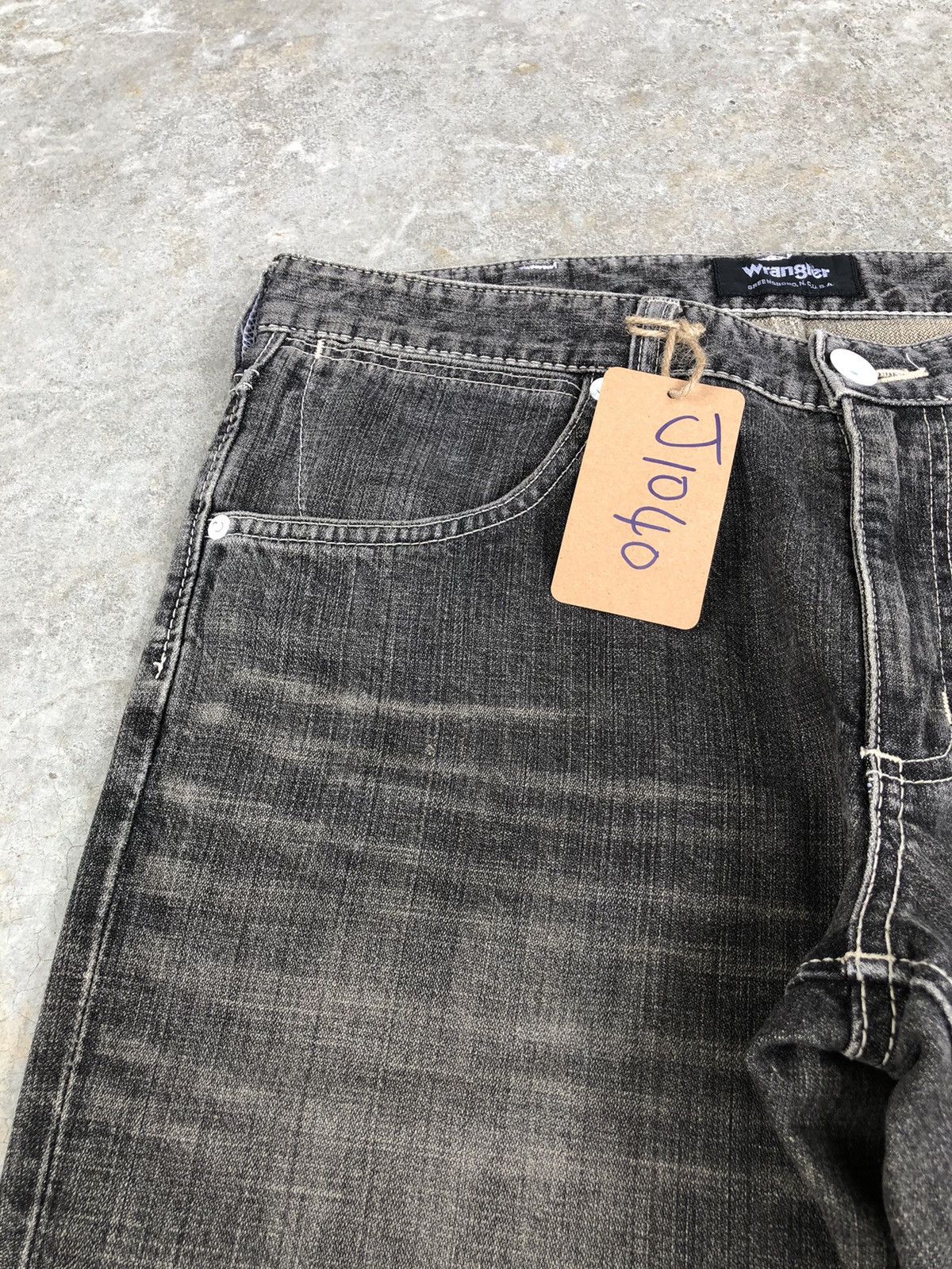 If Six Was Nine Y2k Wrangler Flared Jeans Distressed Jeans Size US 32 / EU 48 - 14 Thumbnail