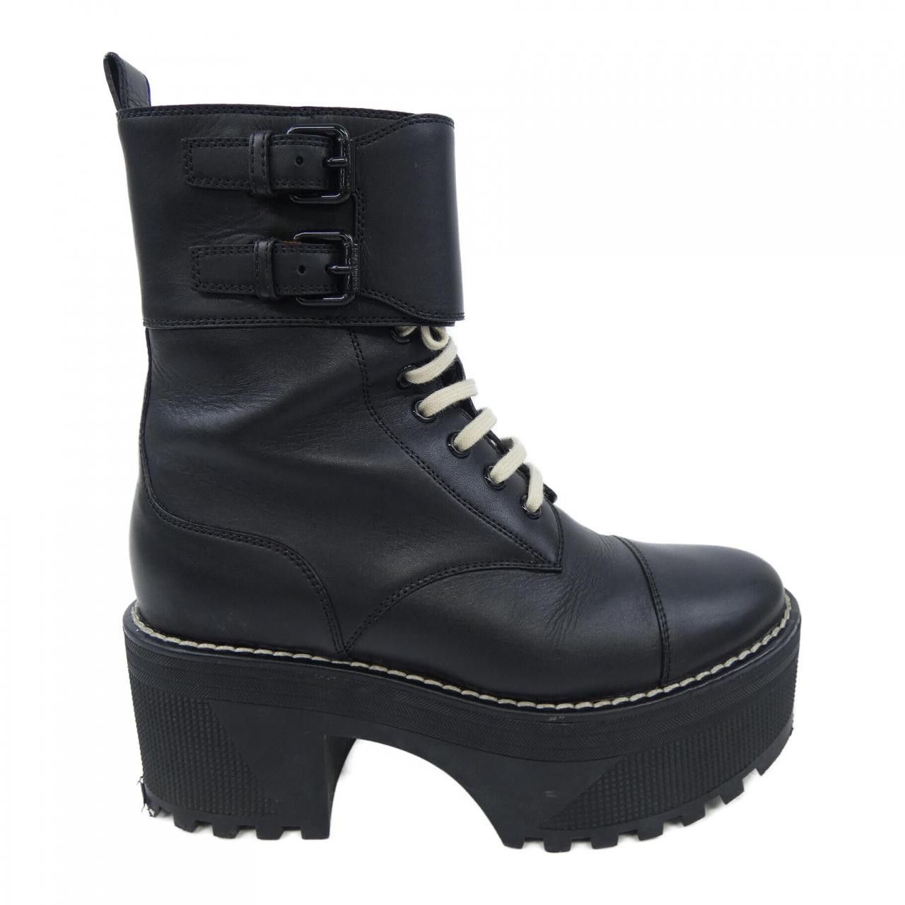 Louis Vuitton Louis Vuitton Louis Vuitton Boots Leather Shoes SC0146 DUTY FREE for USA Size ONE SIZE - 1 Thumbnail