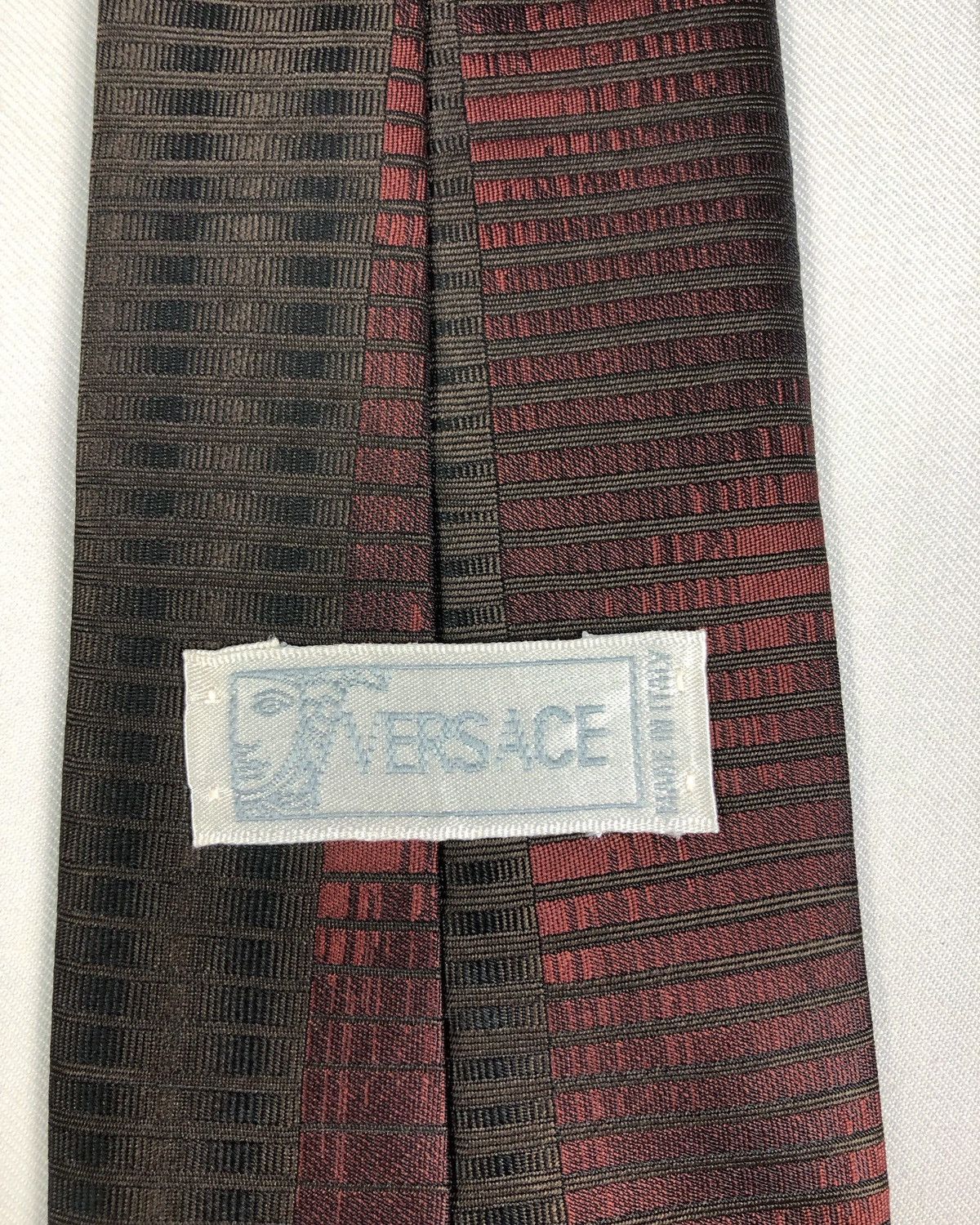 Versace Rare Versace Silk Tie Made in Italy Size ONE SIZE - 7 Thumbnail