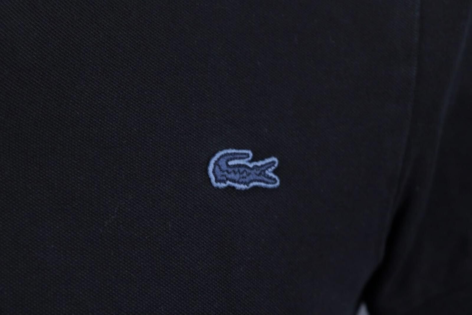 Lacoste Lacoste Black Cotton Collar Popover Polo Shirt Size S Size US S / EU 44-46 / 1 - 5 Thumbnail