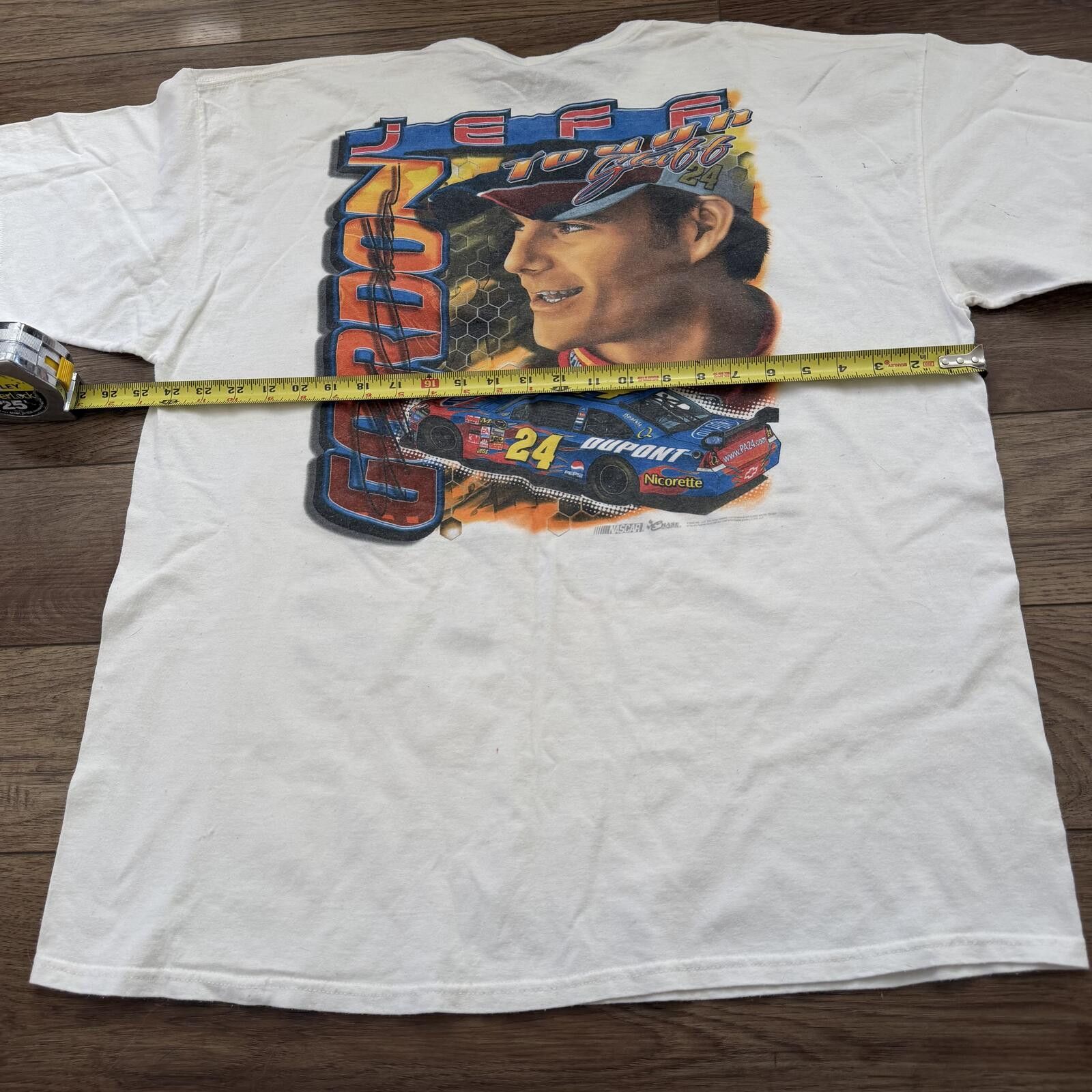 Chase Authentics Vintage Jeff Gordon Y2K NASCAR Racing Double Sided Shirt 2XL Size US XXL / EU 58 / 5 - 7 Thumbnail