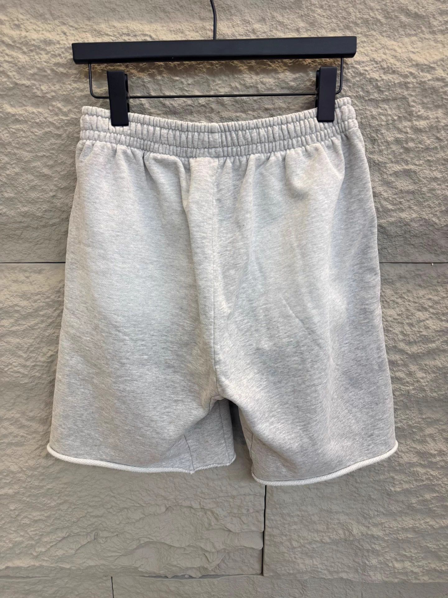 Alexander Wang alexanderwang gray embroidered logo sport shorts XS Size US 28 / EU 44 - 4 Thumbnail