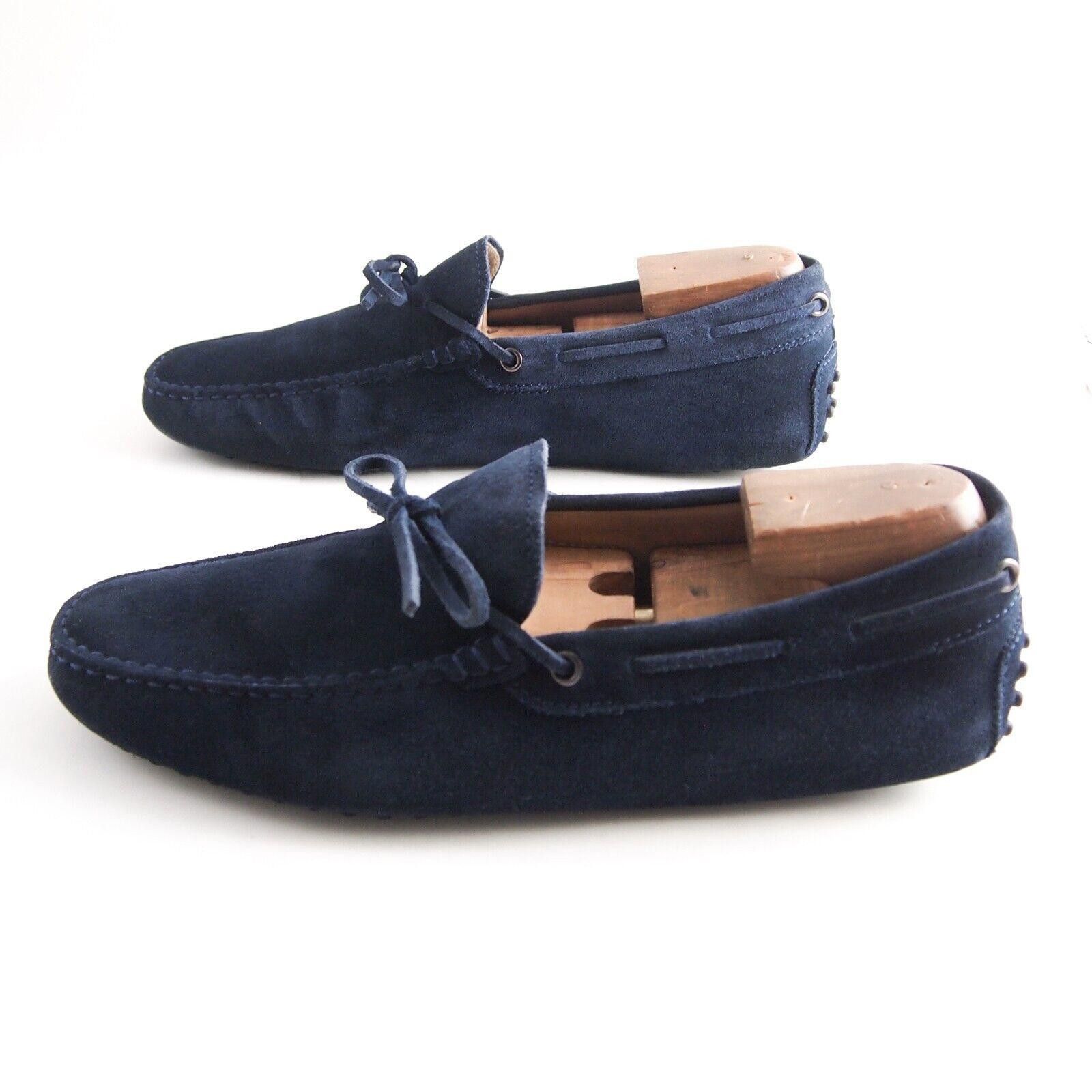 Tod's TOD's Gommini Loafers Blue Suede Size US 9 EU 42 Size US 9 / EU 42 - 2 Thumbnail