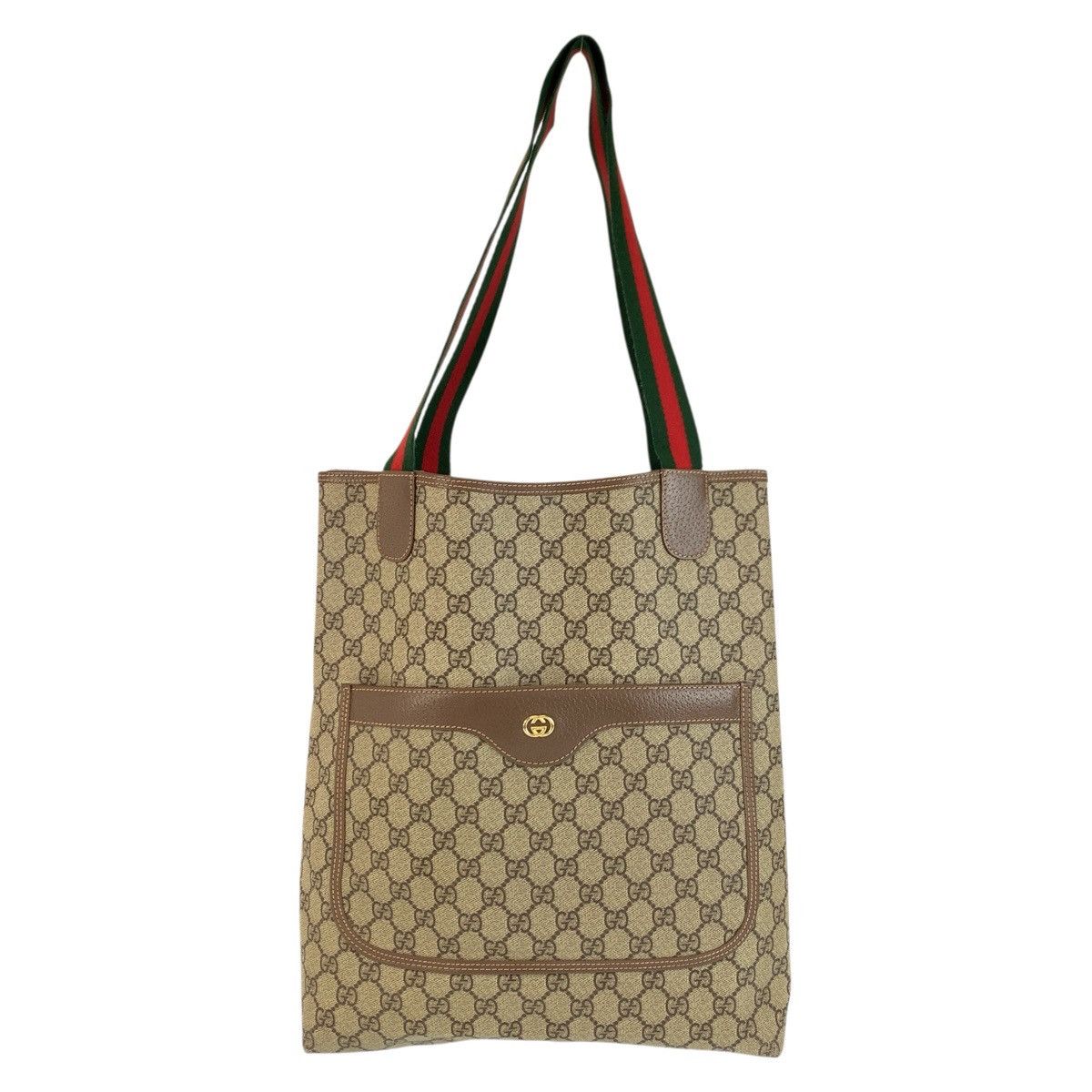 Gucci Gucci Gucci GG Supreme Canvas Tote Bag Textile Tote Bag 002586487 DUTY FREE for USA Size ONE SIZE - 1 Thumbnail
