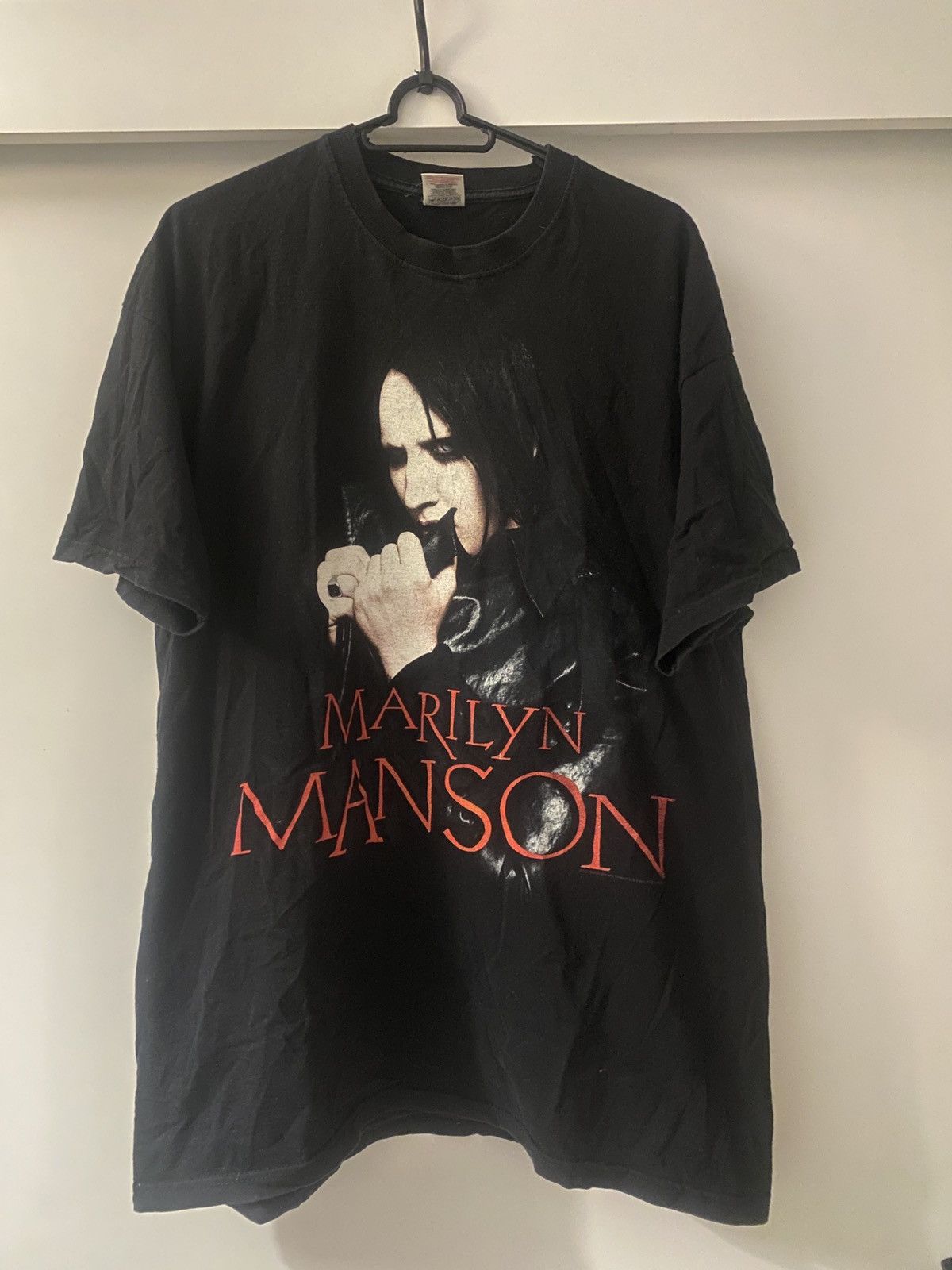 Vintage Marilyn manson vintage tee 00s Size US XL / EU 56 / 4 - 1 Thumbnail