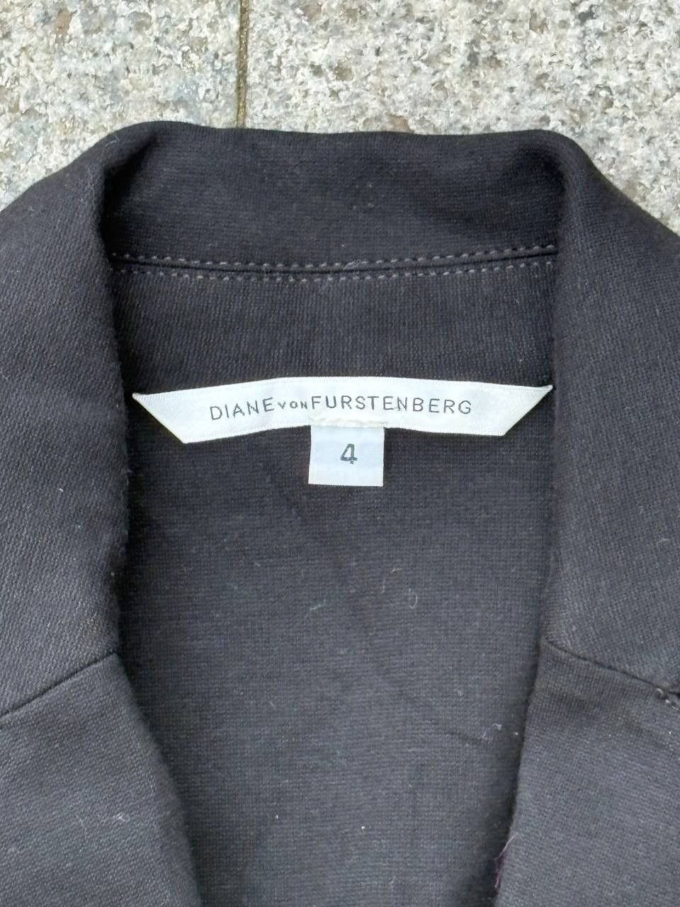 Diane von Furstenberg Diane von furstenberg cropped black blazer Size S / US 4 / IT 40 - 3 Thumbnail