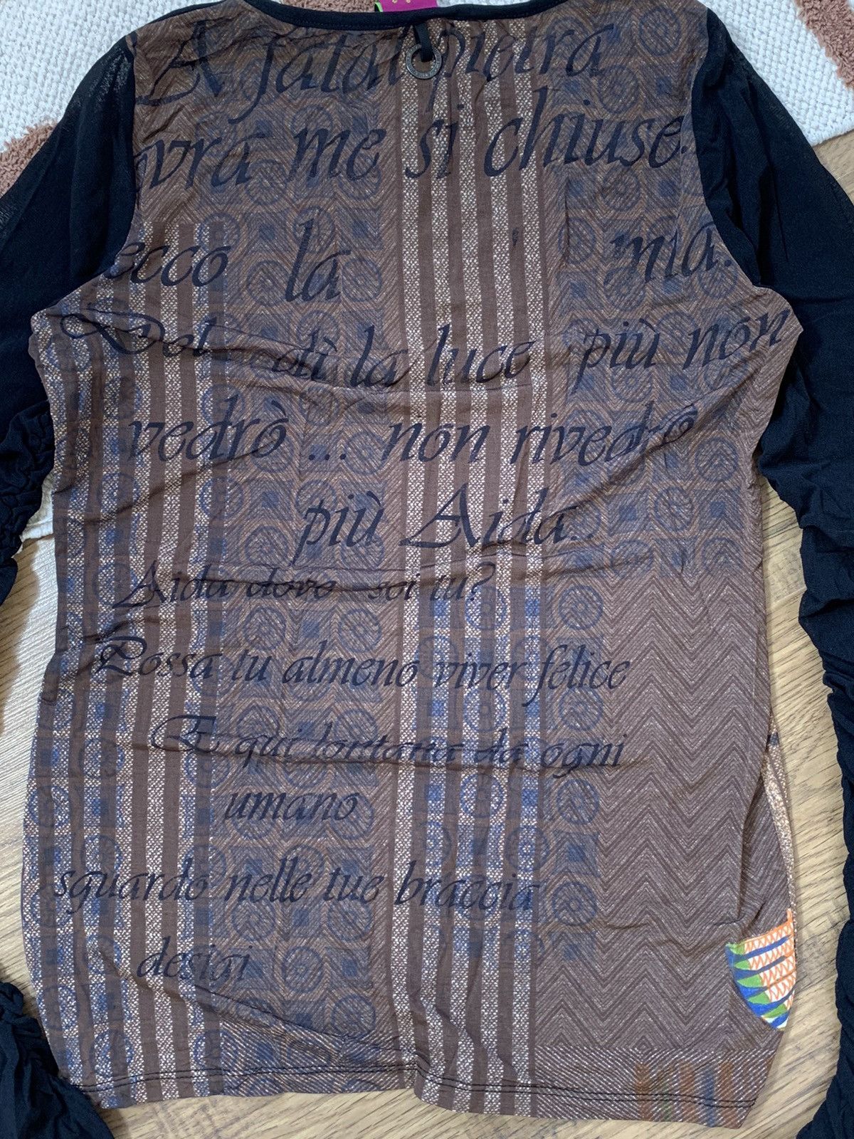 Other SAVE THE QUEEN! MESH LONG SLEEVE TOP LIKE JEAN PAUL GAULTIER Size S / US 4 / IT 40 - 11 Thumbnail