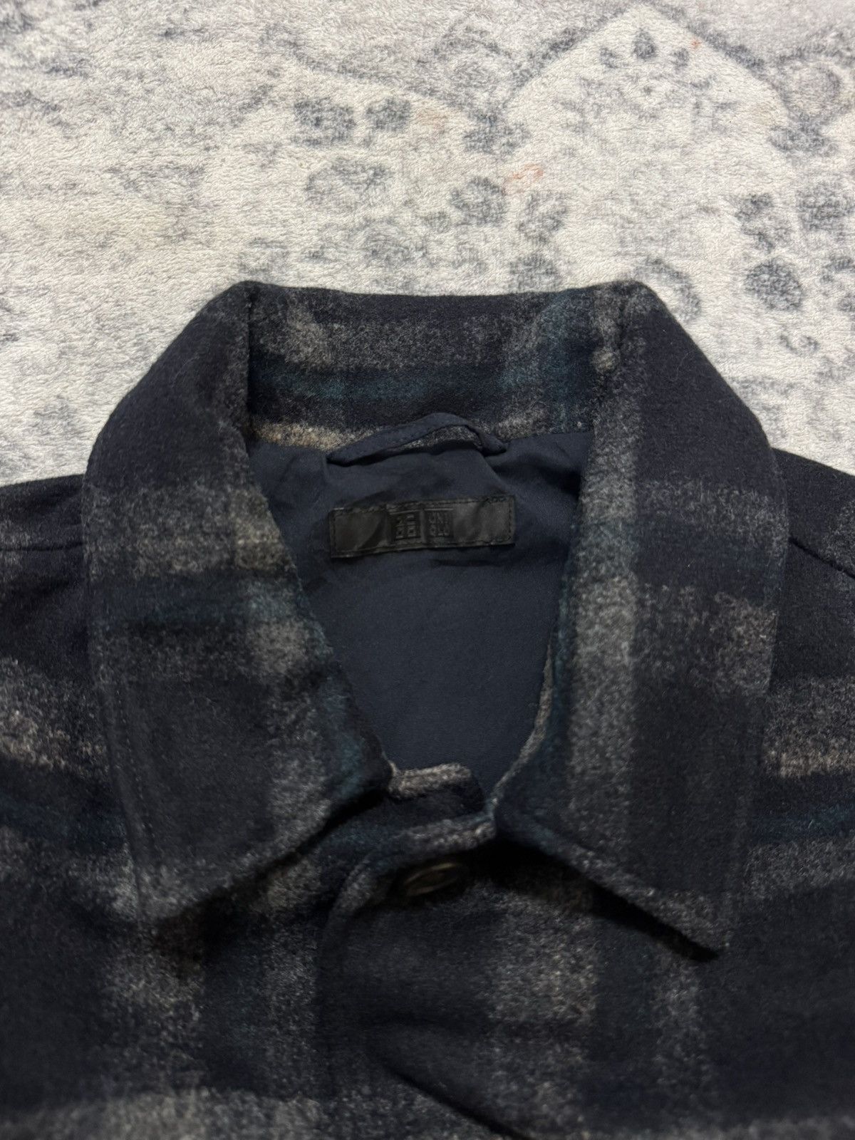 Uniqlo JAPANESE BRAND UNIGLO CHECKERED BUTTON UP JACKET Size US S / EU 44-46 / 1 - 7 Thumbnail