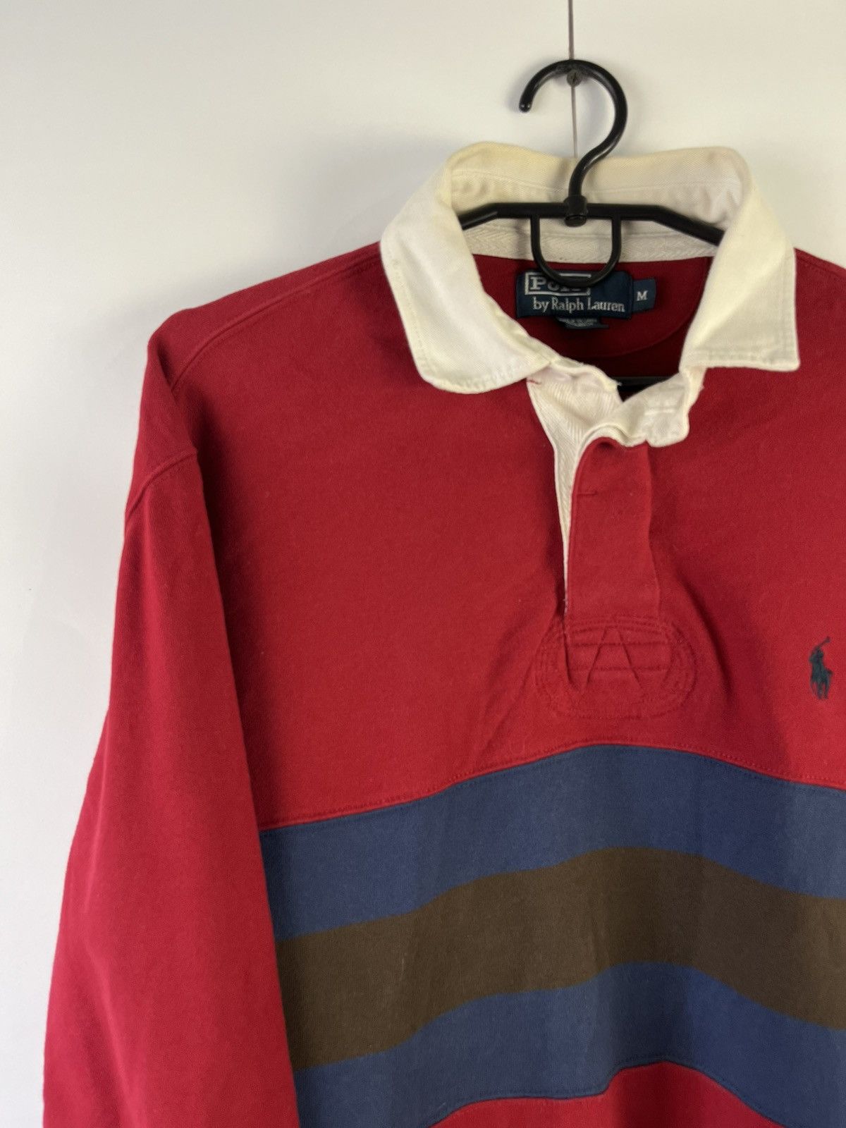 Polo Ralph Lauren Polo Ralph Lauren Vintage Y2K Long Sleeve Rugby Polo Shirt Size US M / EU 48-50 / 2 - 2 Thumbnail