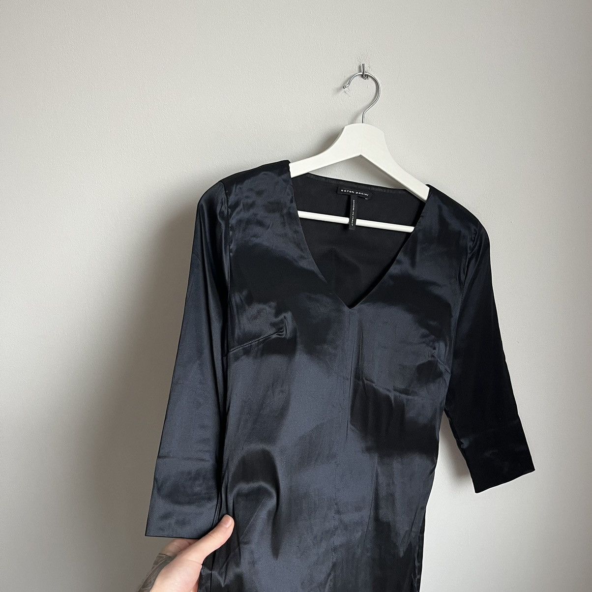 Sarah Pacini Design Sarah Pacini Navy Dress Size ONE SIZE - 4 Thumbnail