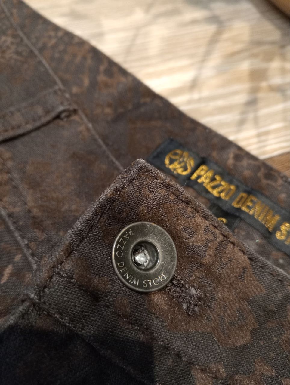 If Six Was Nine PAZZO DENIM STORE JAPAN SNAKE DESIGN JEANS SIZE S Size US 31 - 7 Thumbnail