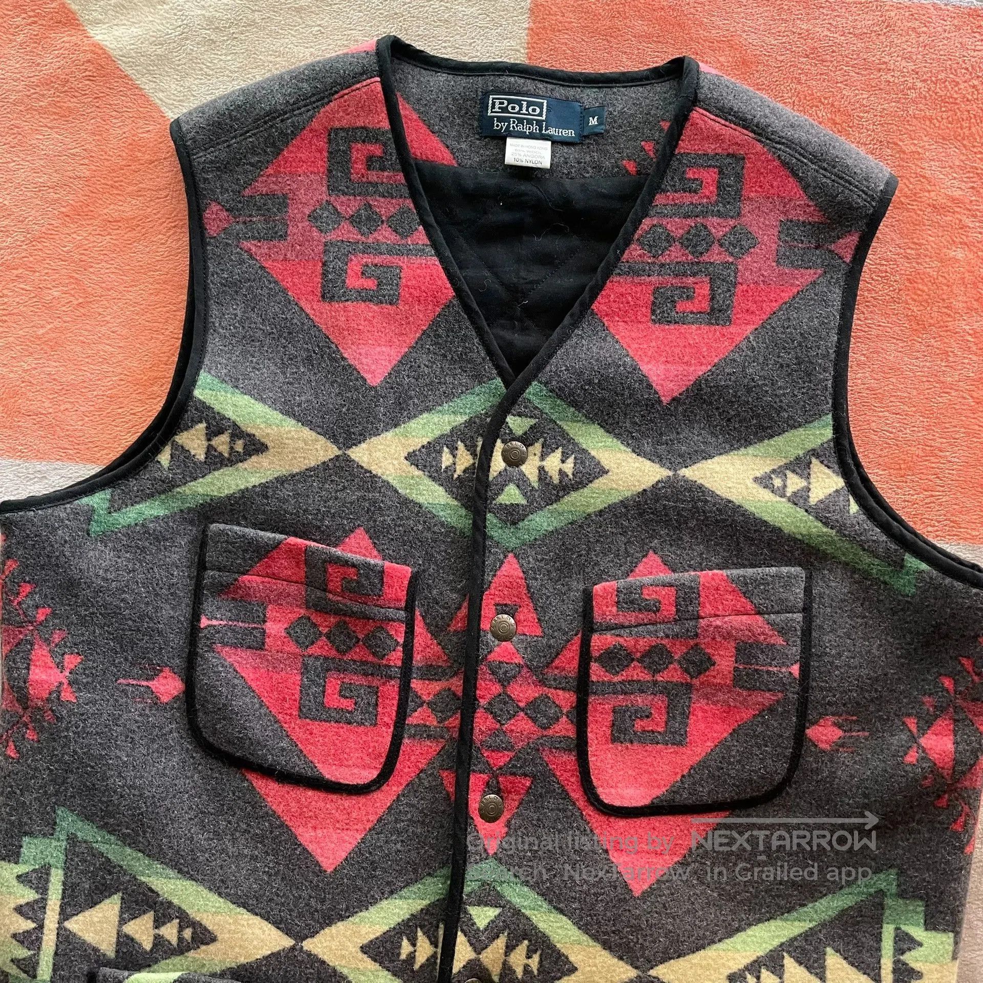 RRL Ralph Lauren Ralph Lauren Southwest Style Vest. Size US M / EU 48-50 / 2 - 4 Thumbnail