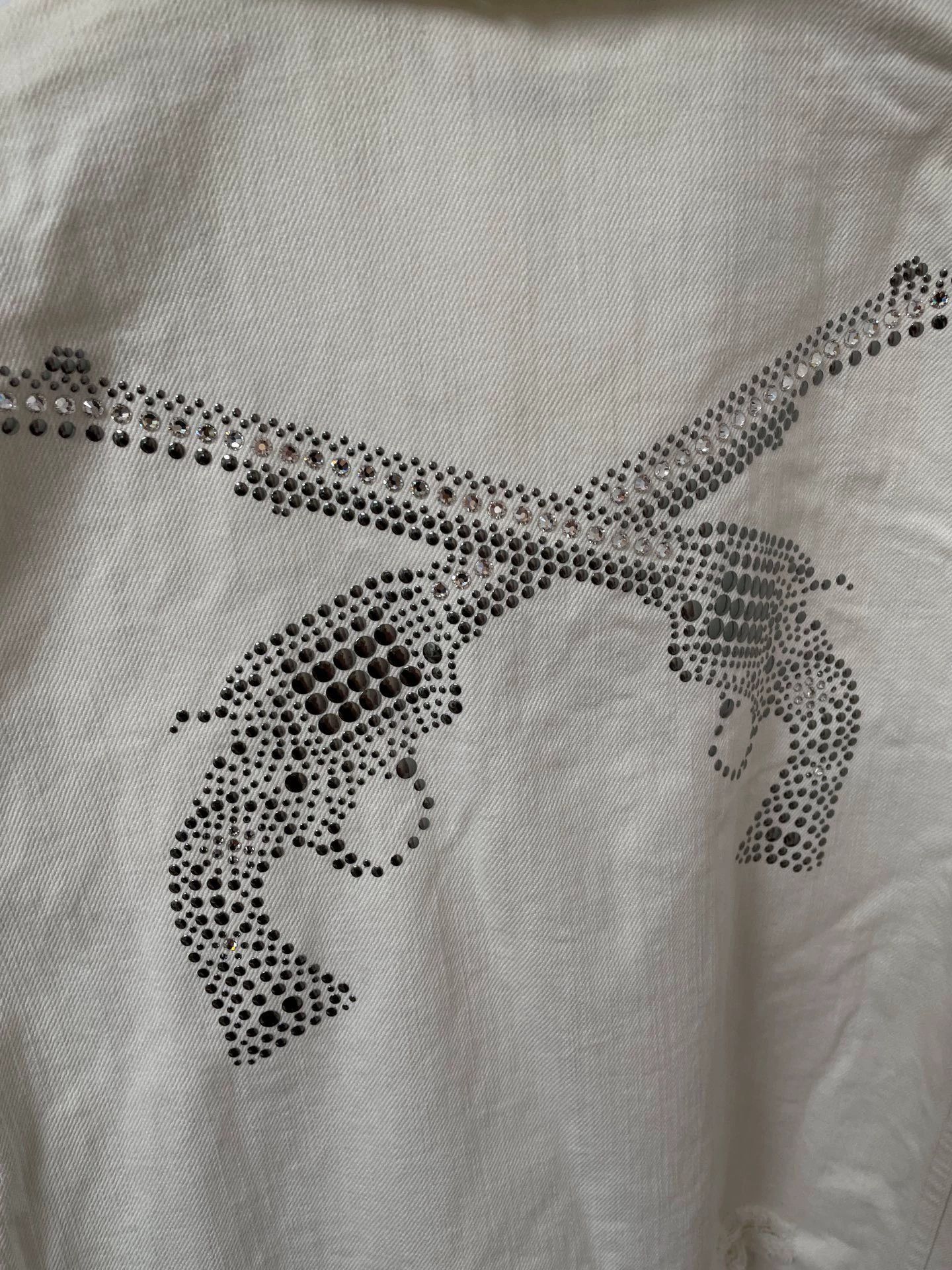 Roar Roar Double Gun Rhinestone Jacket Size 3 New Size US L / EU 52-54 / 3 - 3 Thumbnail
