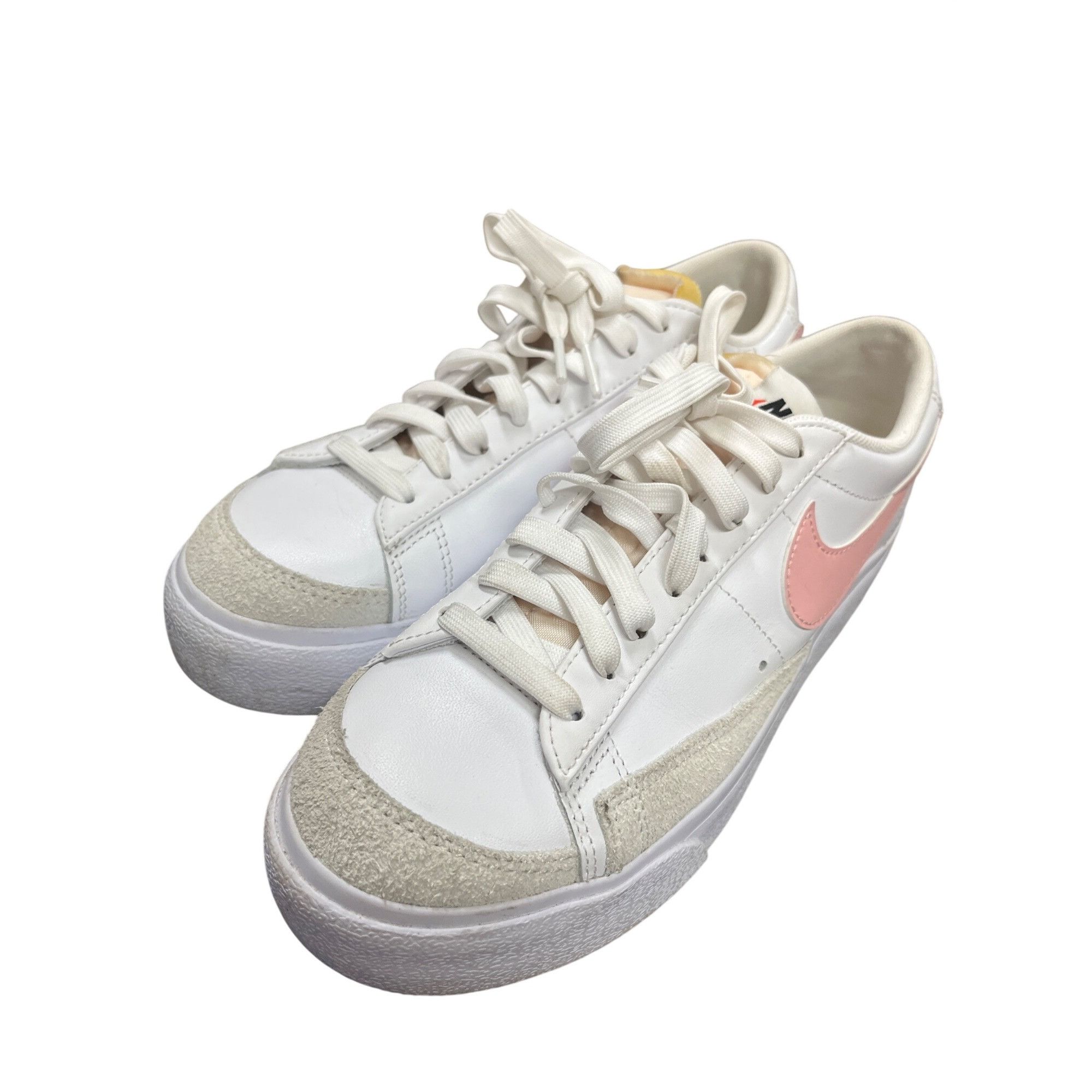 Nike Nike Blazer low wms white pink platform sneakers shoes sz 8 Size US 8 / IT 38 - 16 Thumbnail