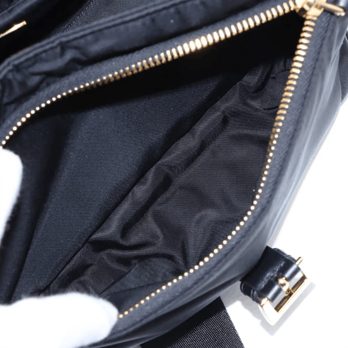 Prada Tessuto Explorer Medium Nylon Leather Two-Way Shoulder Bag Size ONE SIZE - 9 Thumbnail
