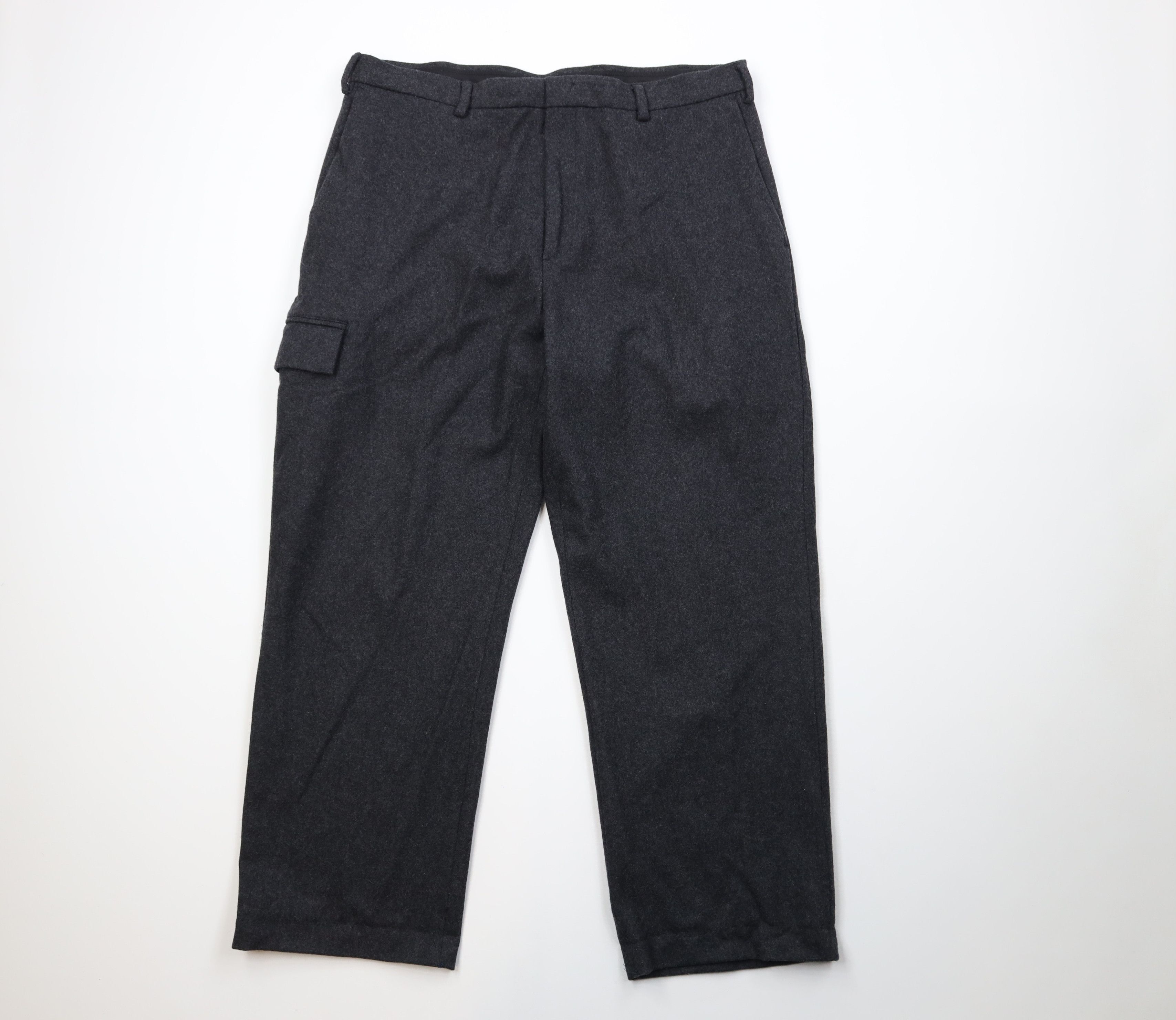 Nautica Vintage 90s Nautica Blend Relaxed Wide Leg Chino Pants Gray Size US 38 / EU 54 - 1 Thumbnail