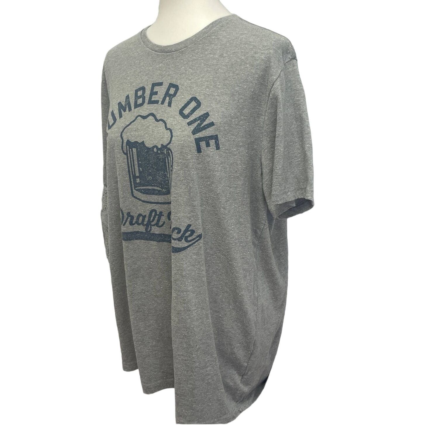 Old Navy Old Navy Mens XL #1 Draft Pick Beer Mug Short Sleeve Tee Size US XL / EU 56 / 4 - 2 Thumbnail