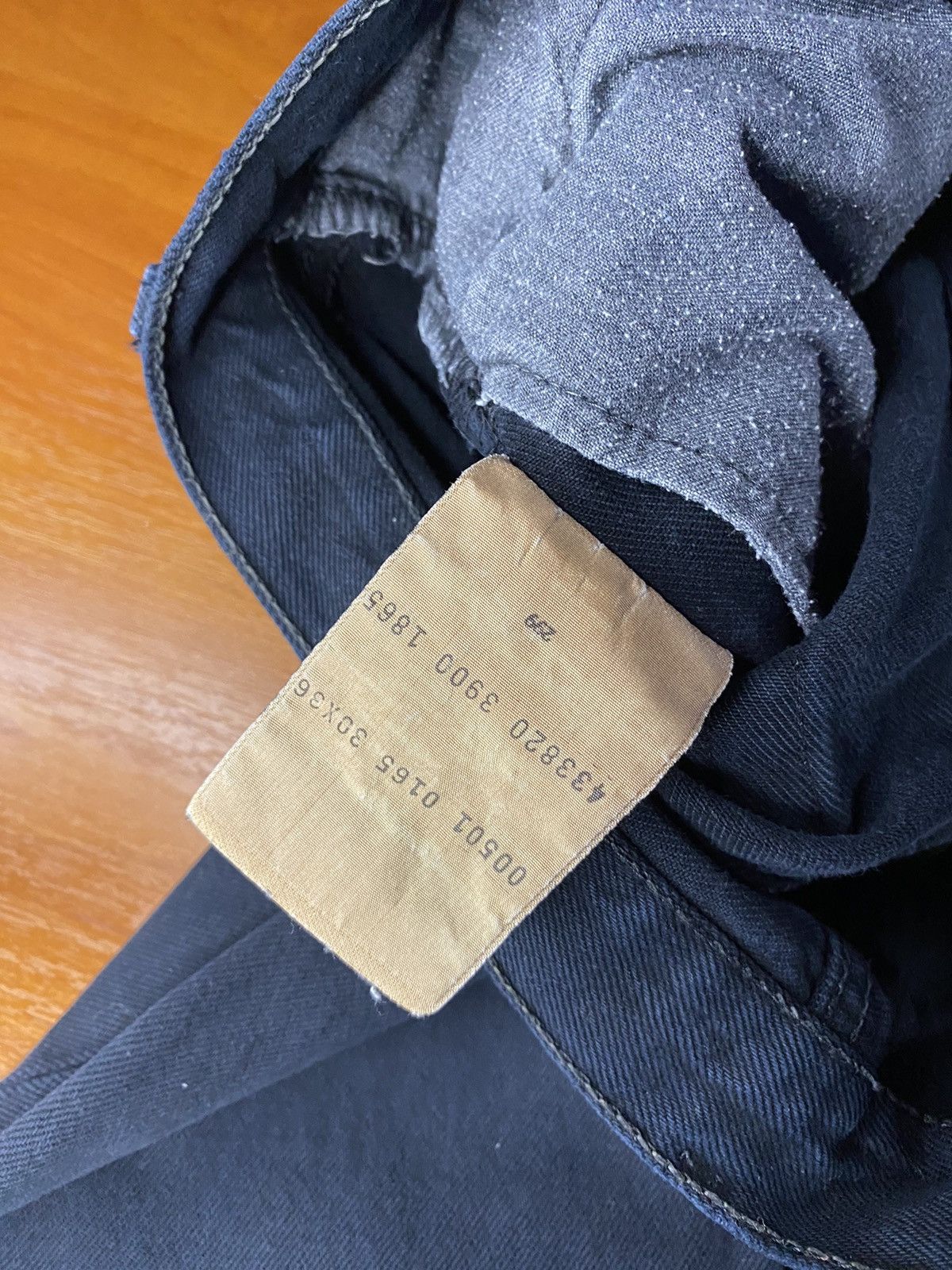 Levi's × Vintage Vintage 90s 501 Levi’s strauss co denim jeans rare 30 black Size US 30 / EU 46 - 9 Thumbnail