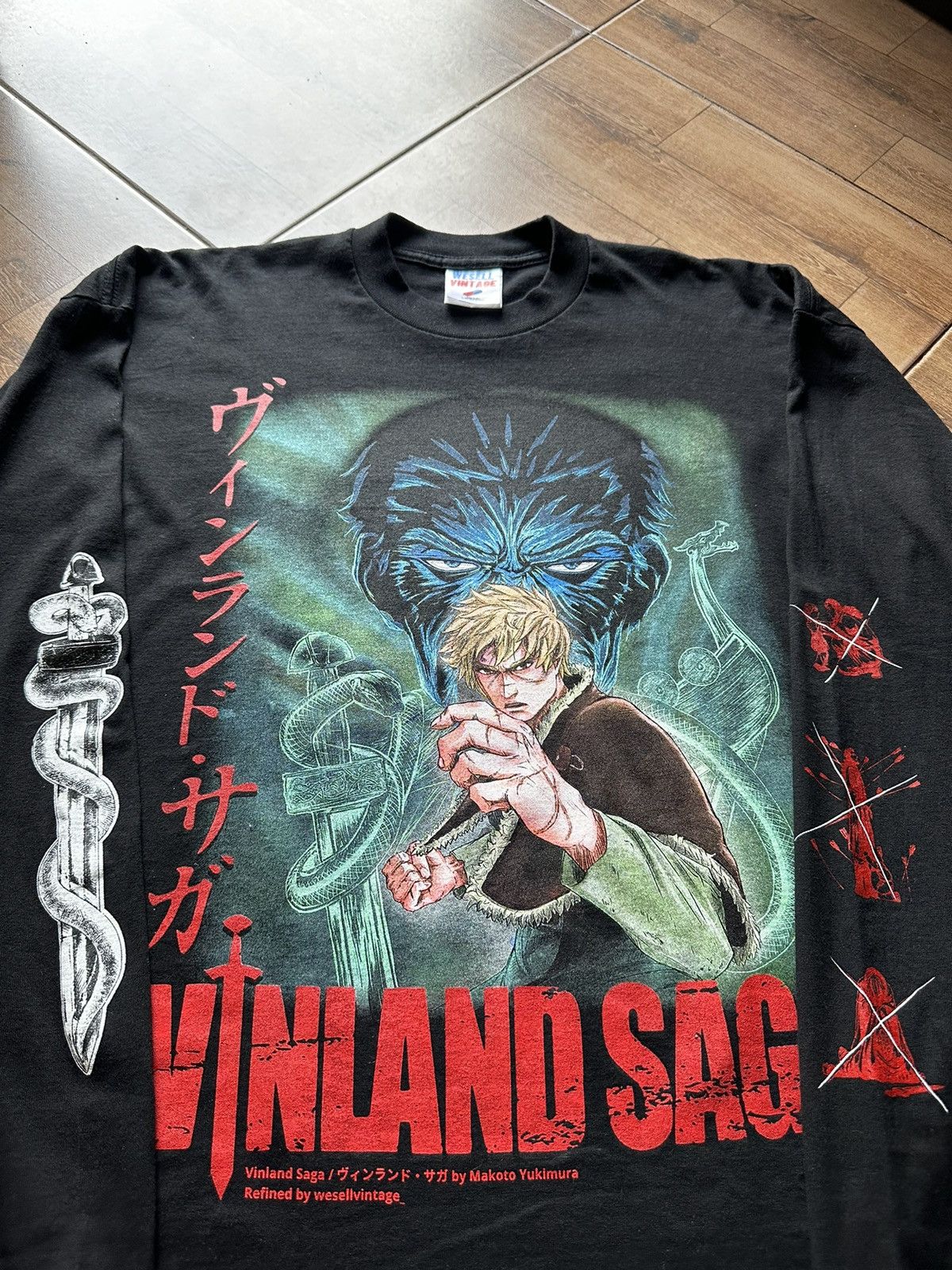 Image of Anima Vinland Saga : Thorfinn With Askeladd in Black, Men's (Size XL)