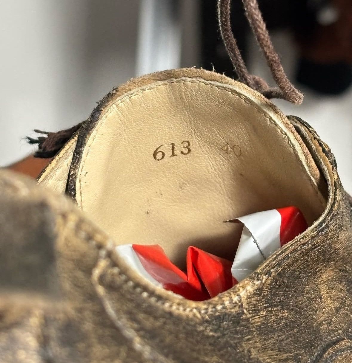 Vintage Maison Mihara Yasuhiro style leather shoes, made in Italy Size US 7.5 / EU 40-41 - 7 Thumbnail