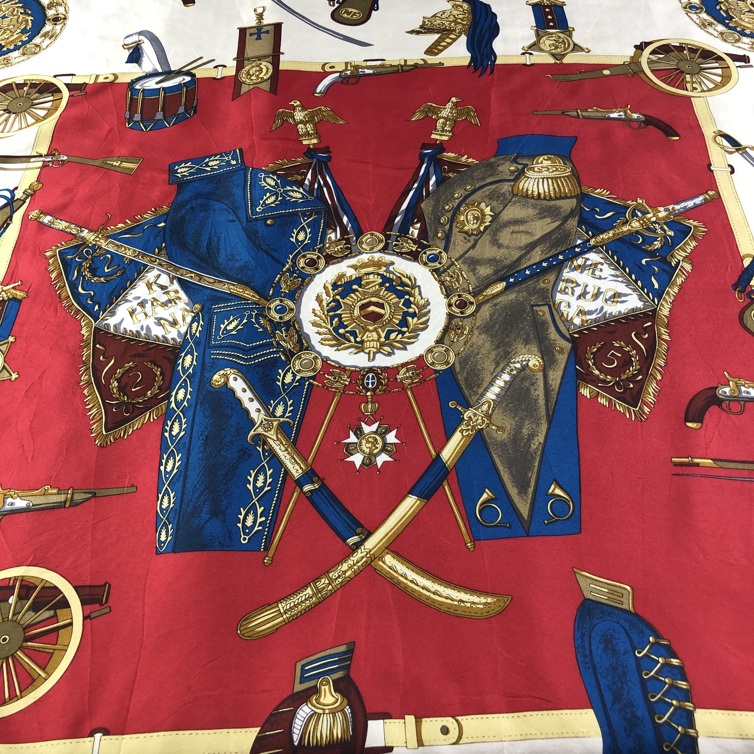 Japanese Brand Luxury Design Silk Scarf M757 Size ONE SIZE - 10 Thumbnail