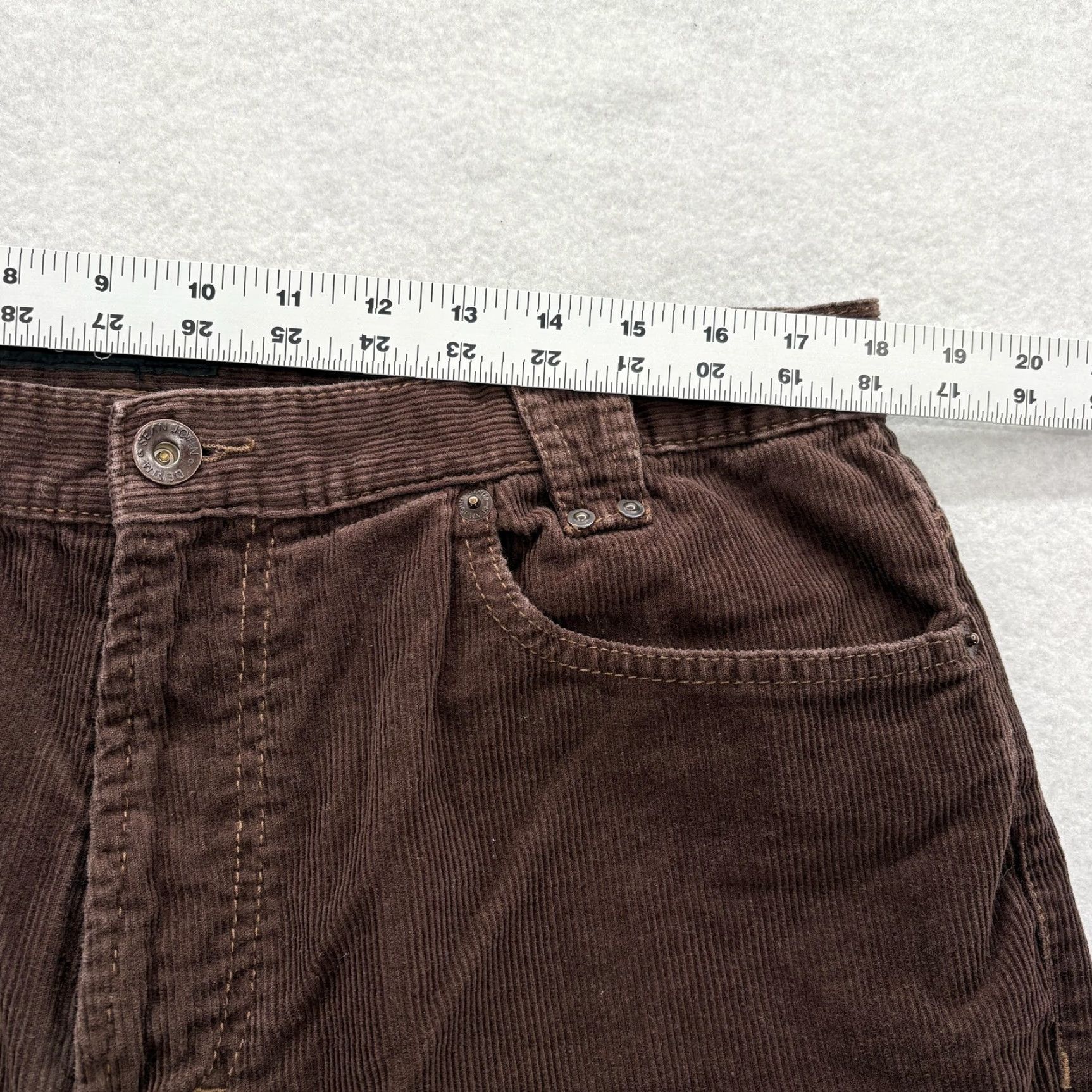 Sean John VINTAGE Sean John Corduroy Pants Mens 36x30 Brown 5-Pocket Straight Streetwear Y2K Skate Chino Pants Mens Brown 5-Pocket Corduroy Streetwear Y2K Skate Size US 36 / EU 52 - 6 Thumbnail