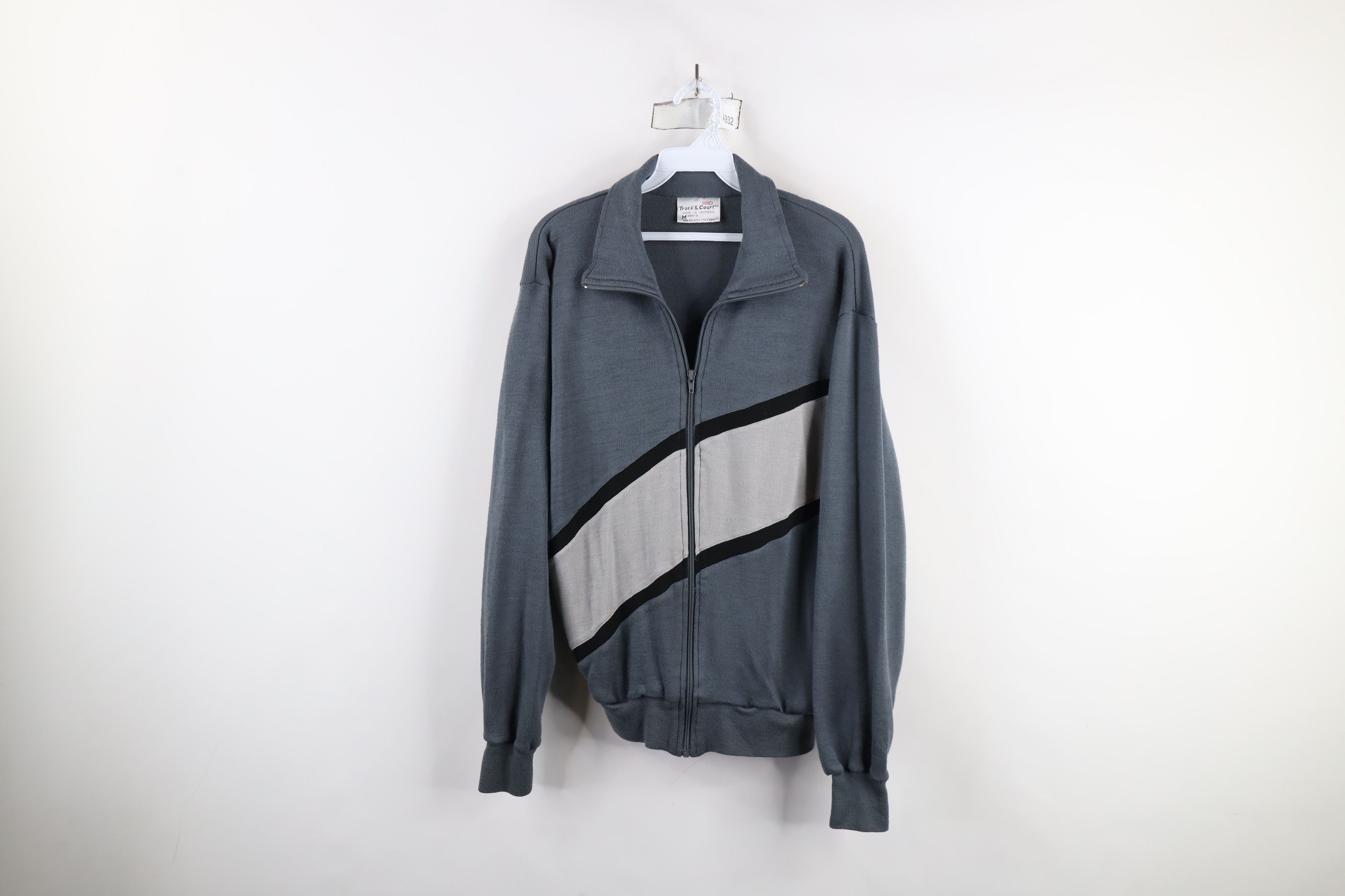 Vintage Vintage 70s 80s Streetwear Full Zip Tennis Track Jacket Size US M / EU 48-50 / 2 - 1 Thumbnail