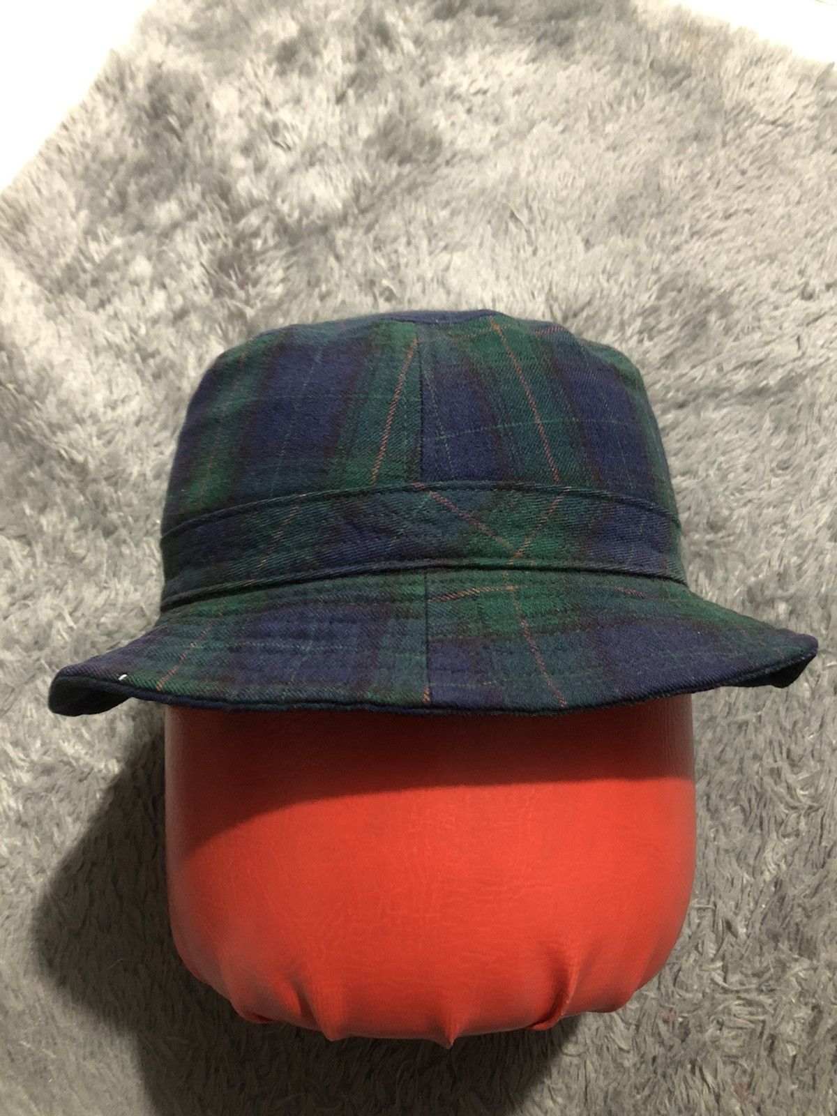 Sergio Tacchini × Vintage BUCKET HAT SERGIO TACCHINI BLUE/GREEN Size ONE SIZE - 3 Thumbnail