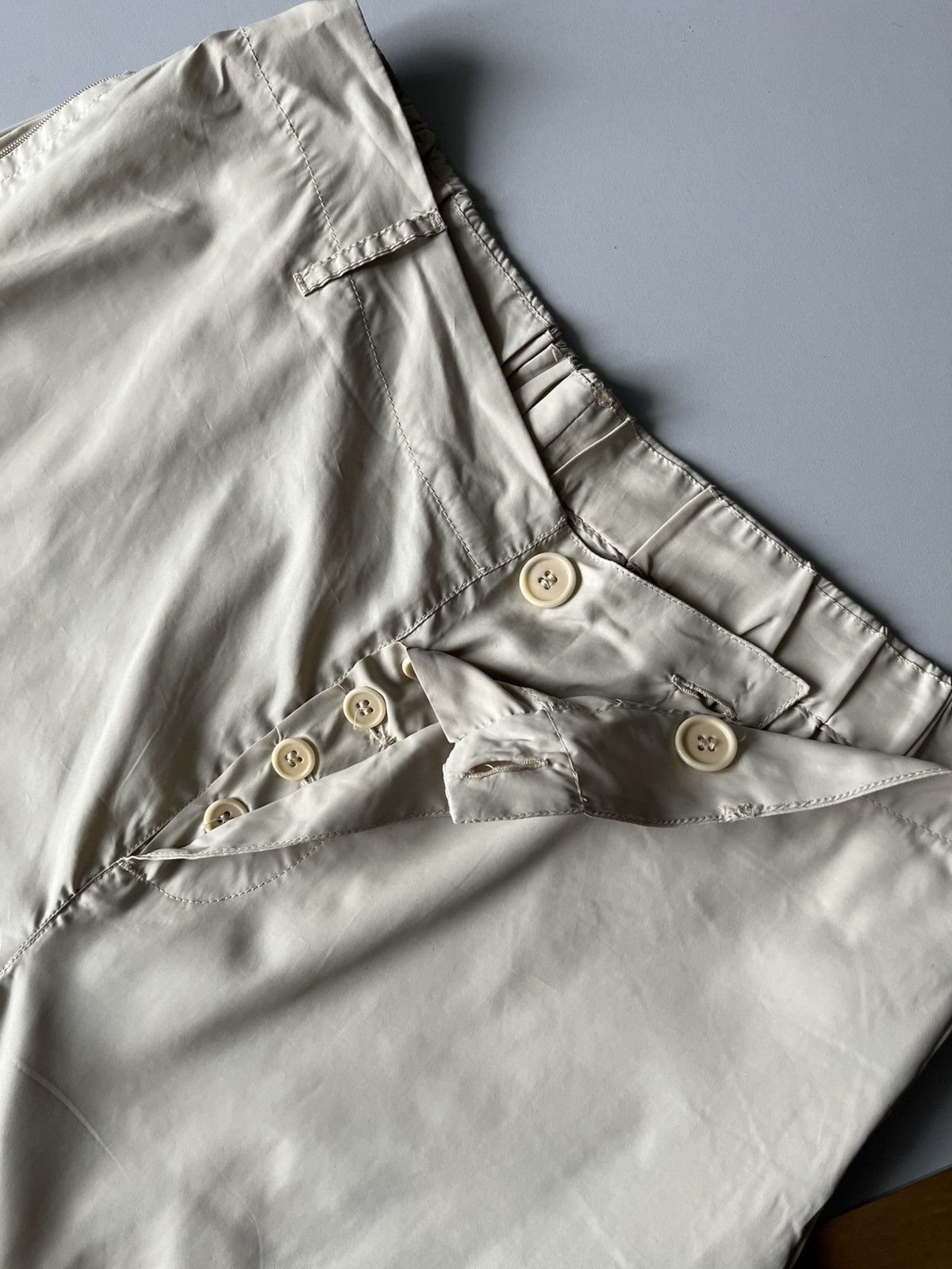Helmut Lang Archive Helmut Lang AW98 bondage nylon trousers Size US 31 - 6 Thumbnail