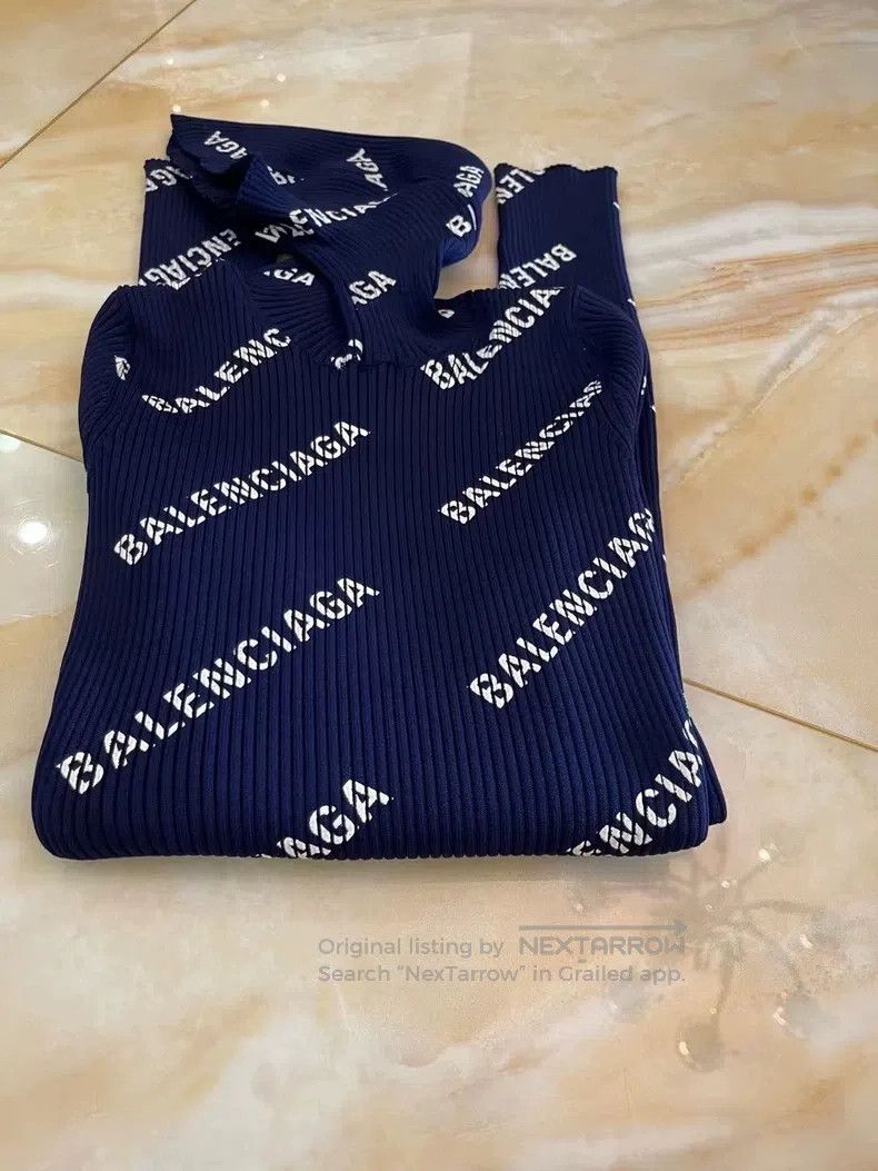 Balenciaga Balenciaga Classic Letter Bodycon Size M / US 6-8 / IT 42-44 - 9 Thumbnail