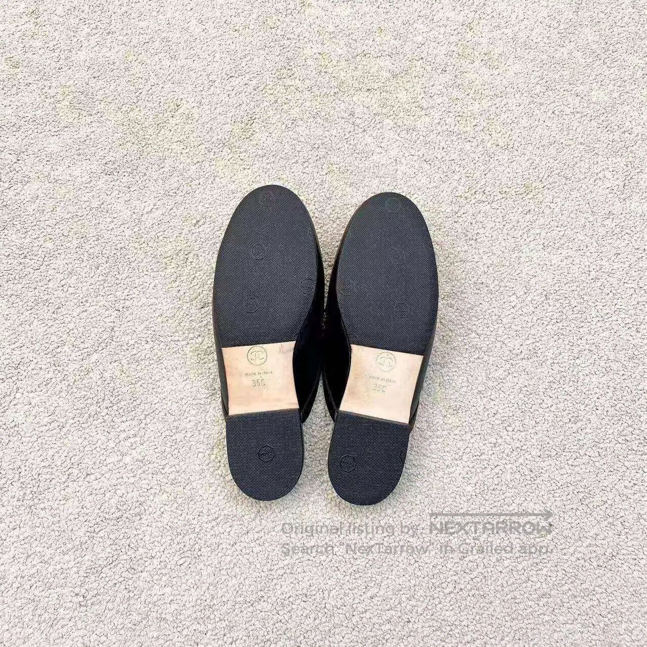 Chanel Chanel Pearl double C logo mules| Size US 4.5 / IT 34.5 - 6 Thumbnail