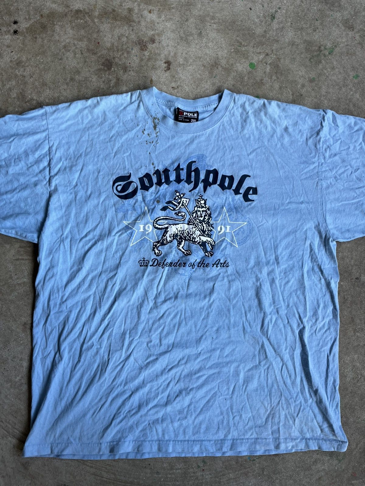 Southpole Oversized Boxy Y2K Southpole Tee Size US XXL / EU 58 / 5 - 2 Thumbnail