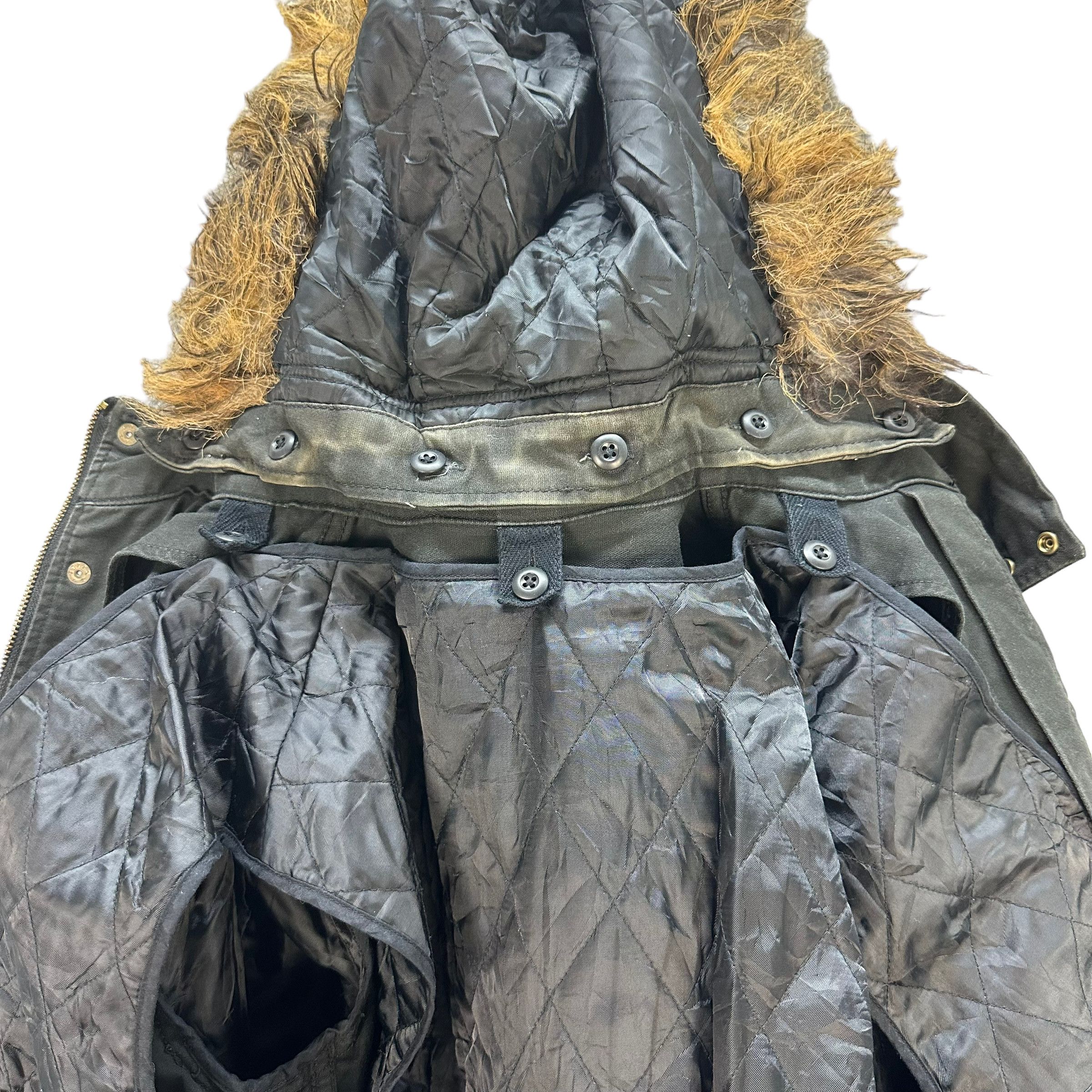 PPFM PPFM SUN FADED FUR HOODIE JACKET #8630-018 Size US L / EU 52-54 / 3 - 13 Thumbnail
