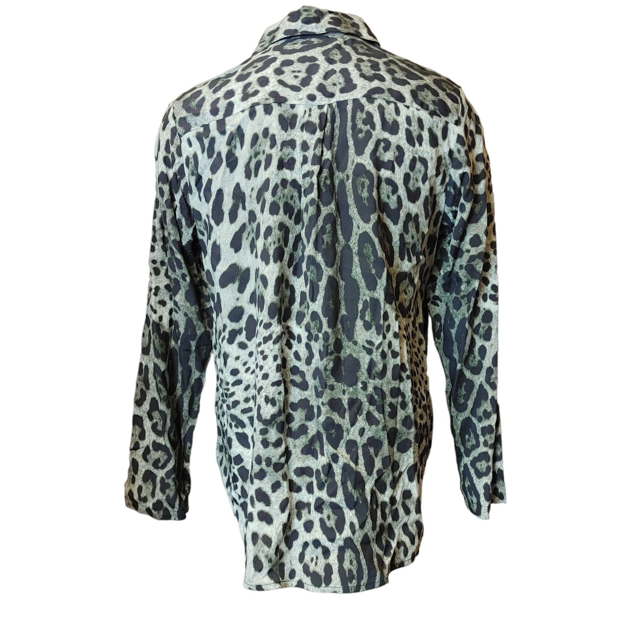 Other LENA GABRIELLE Womens M Animal Print Long Sleeve Button Up B Size M / US 6-8 / IT 42-44 - 2 Thumbnail