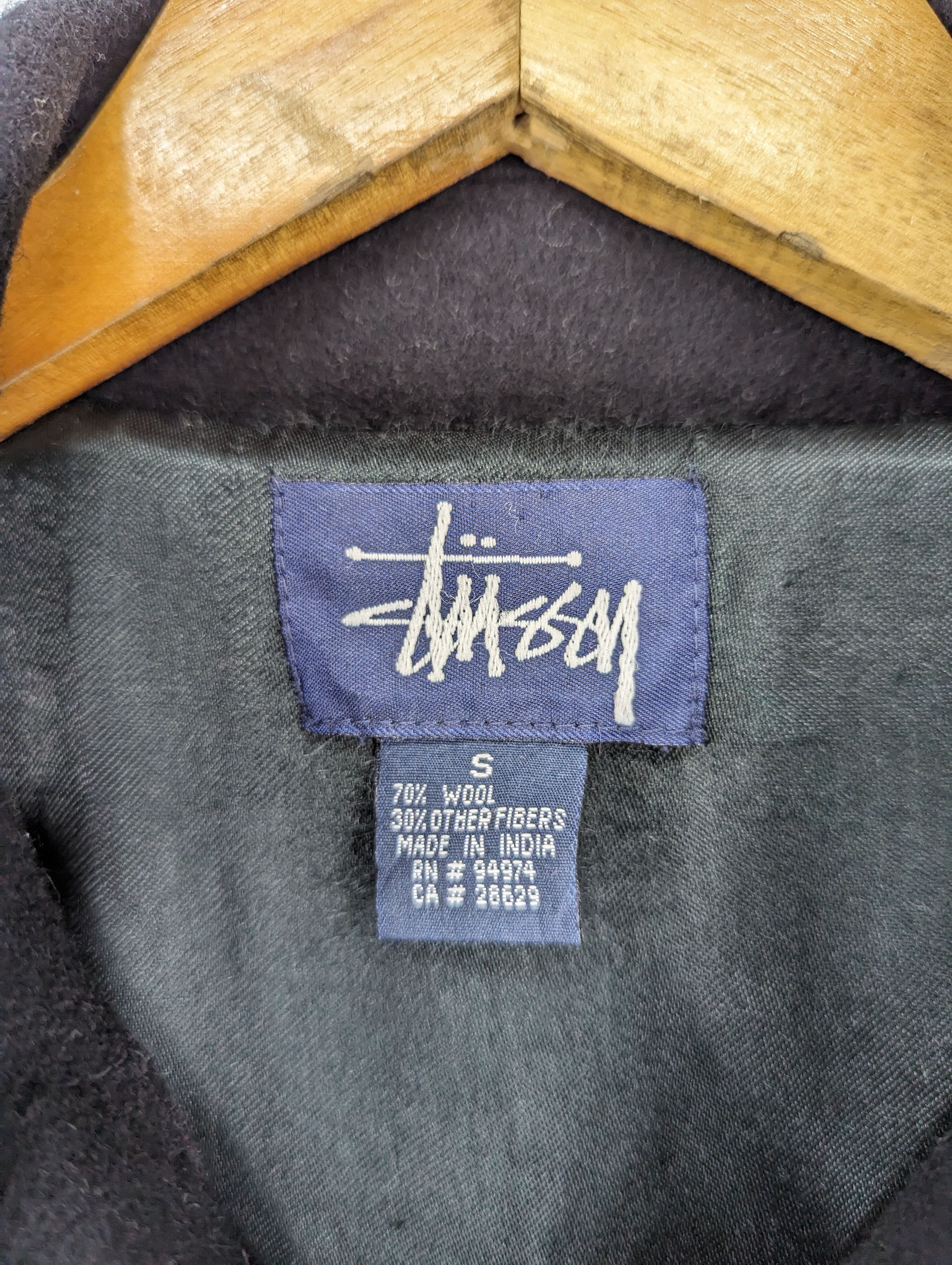 Stussy 🔥RARE🔥Stussy Double Breasted Wool Jacket Size US S / EU 44-46 / 1 - 9 Thumbnail