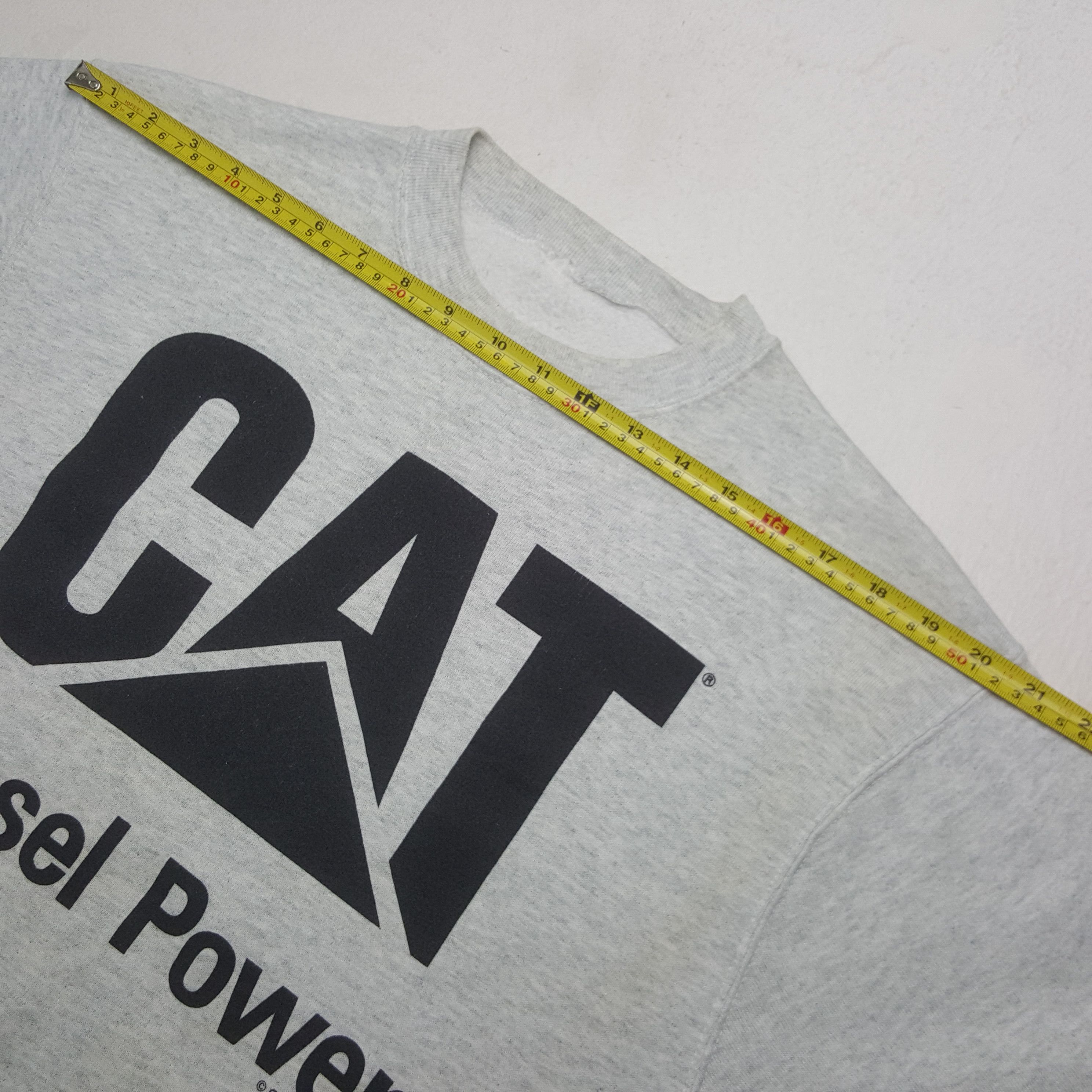 Caterpillar Vintage Cat Diesel Power Caterpillar 90's Sweatshirt RR5 Size US M / EU 48-50 / 2 - 5 Thumbnail