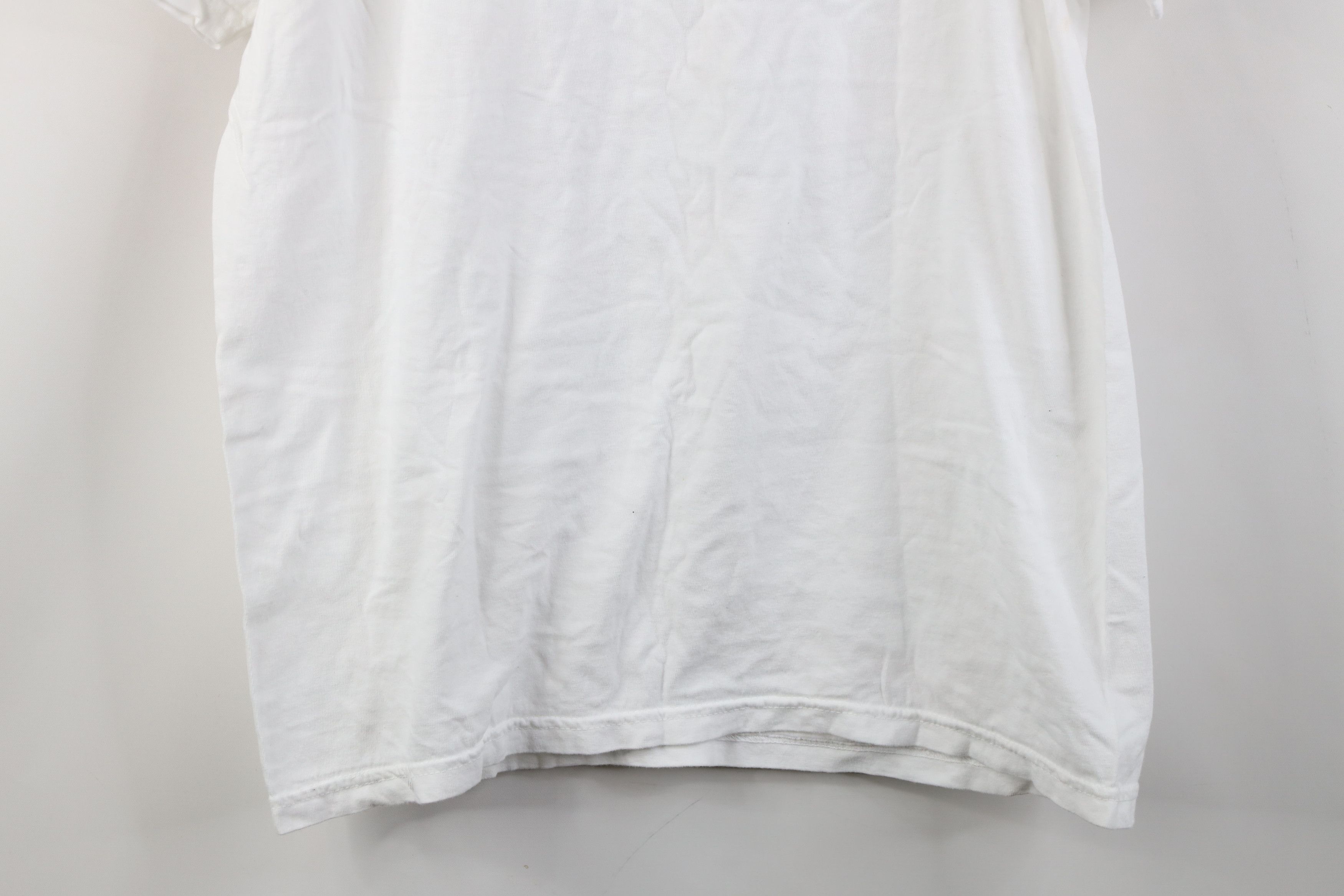 Vintage Deadstock Vintage 90s Y2K Streetwear T-Shirt White Pocket Size US M / EU 48-50 / 2 - 11 Thumbnail