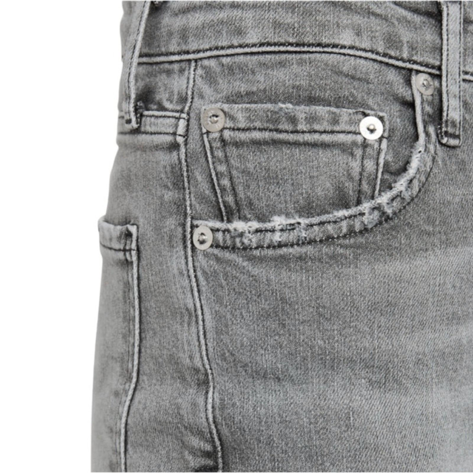Agolde Agolde High Rise Skinny Gray Jeans | Size 24 Size 25" / US 0 / IT 36 - 4 Thumbnail
