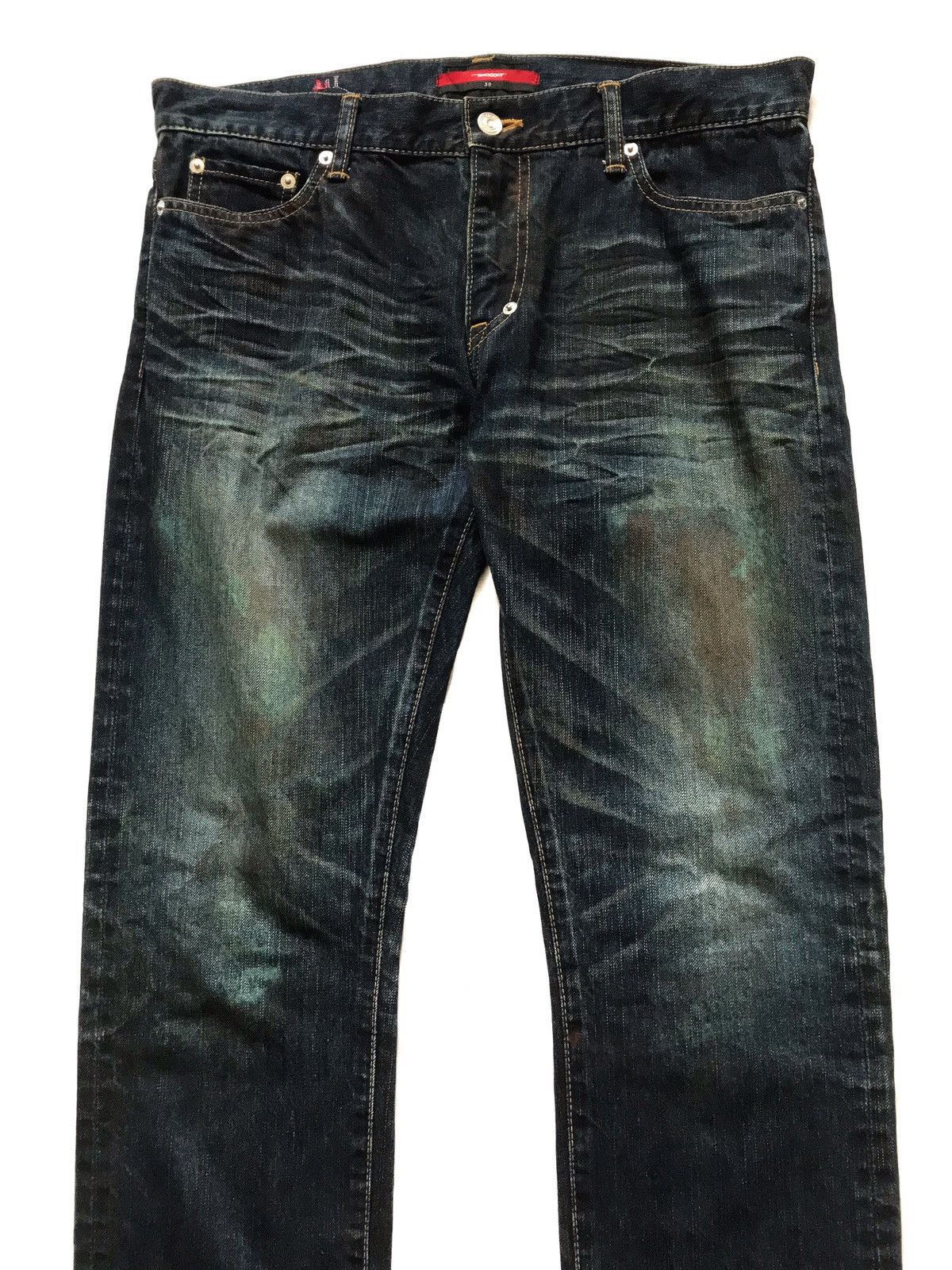 Swagger JAPANESE BRAND SWAGGER DISTRESSED PAINTED JEANS Size US 31 - 2 Thumbnail
