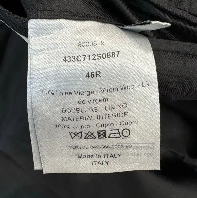 Dior Dior Men's Black Cotton Windbreaker . Size US S / EU 44-46 / 1 - 7 Thumbnail
