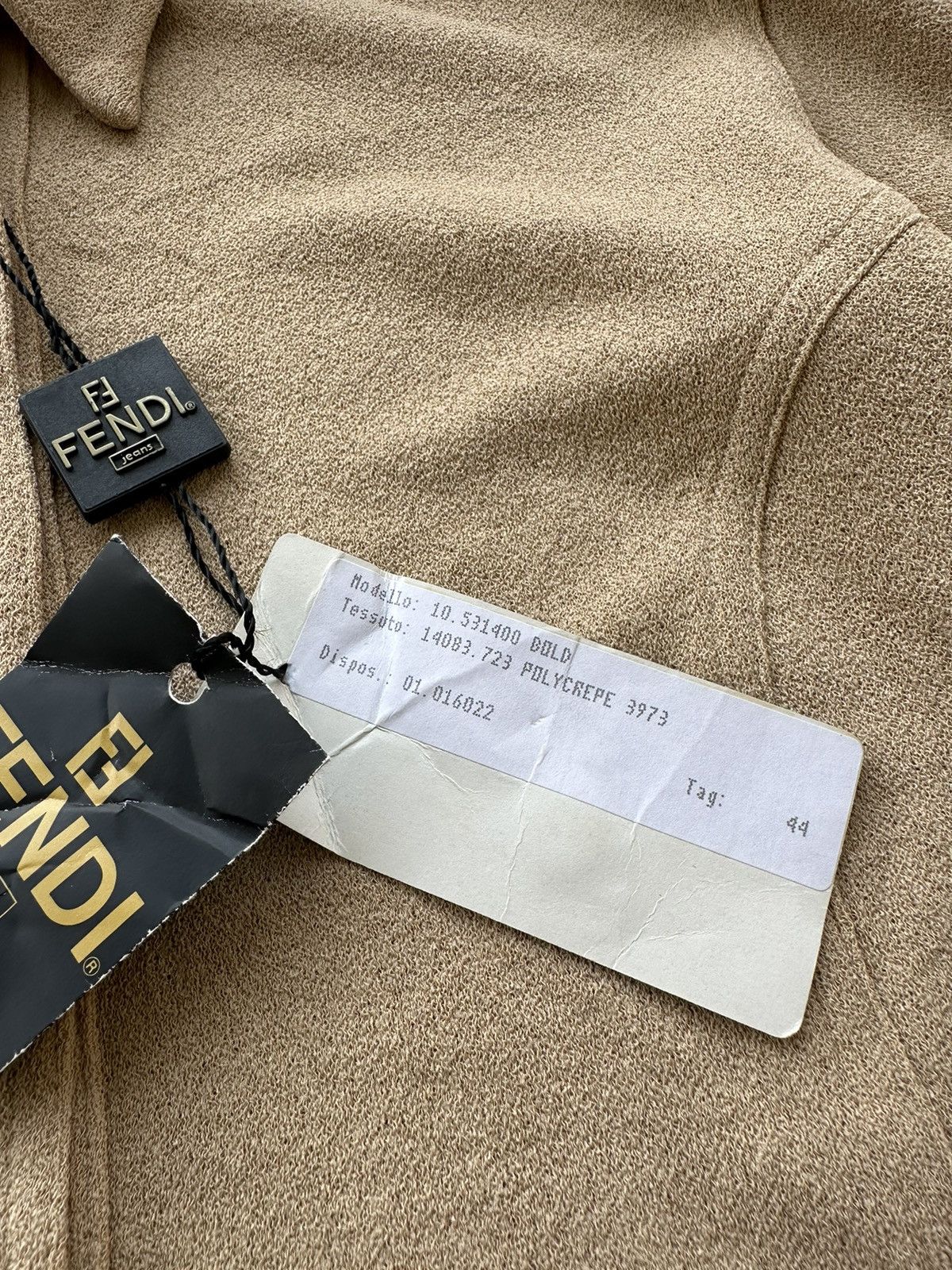 Fendi Fendi long sleeve brown Size S / US 4 / IT 40 - 11 Thumbnail