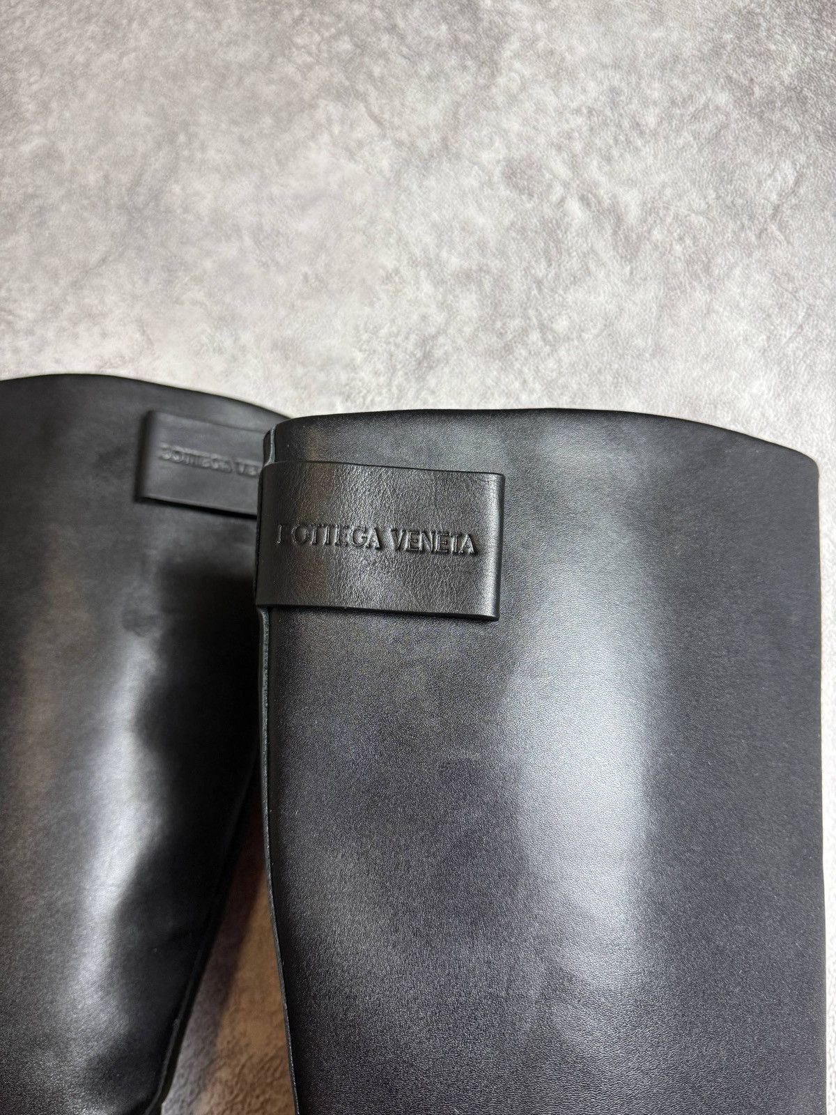 Bottega Veneta Bottega Veneta Black Leather Knee-High Boots Size US 9 / IT 39 - 4 Thumbnail