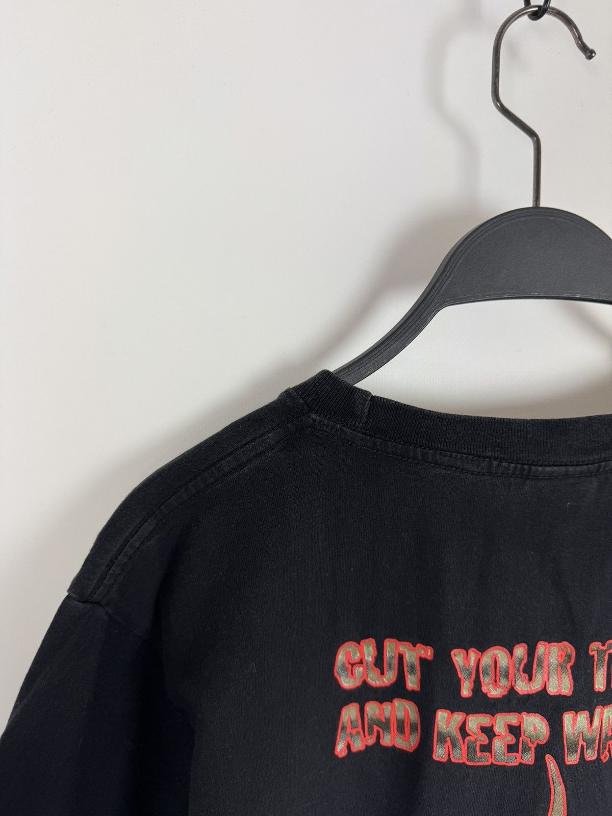 Band Tees Y2K Faded Slipknot Cut Your Throat And Keep Walking T-Shirt Size US S / EU 44-46 / 1 - 9 Thumbnail