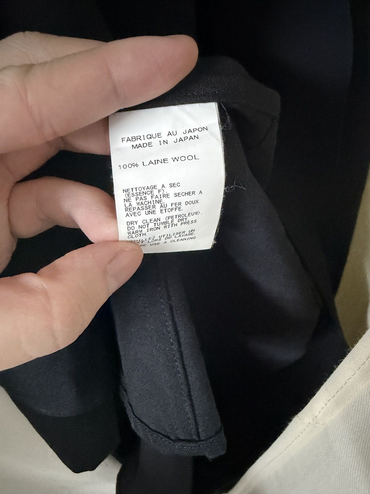 Yohji Yamamoto Wool gabardine shirt jacket Size US S / EU 44-46 / 1 - 10 Thumbnail