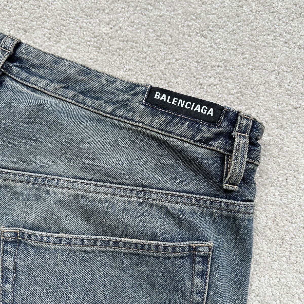 Balenciaga SUMMER 24 BAGGY JEANS Size US 30 / EU 46 - 6 Thumbnail